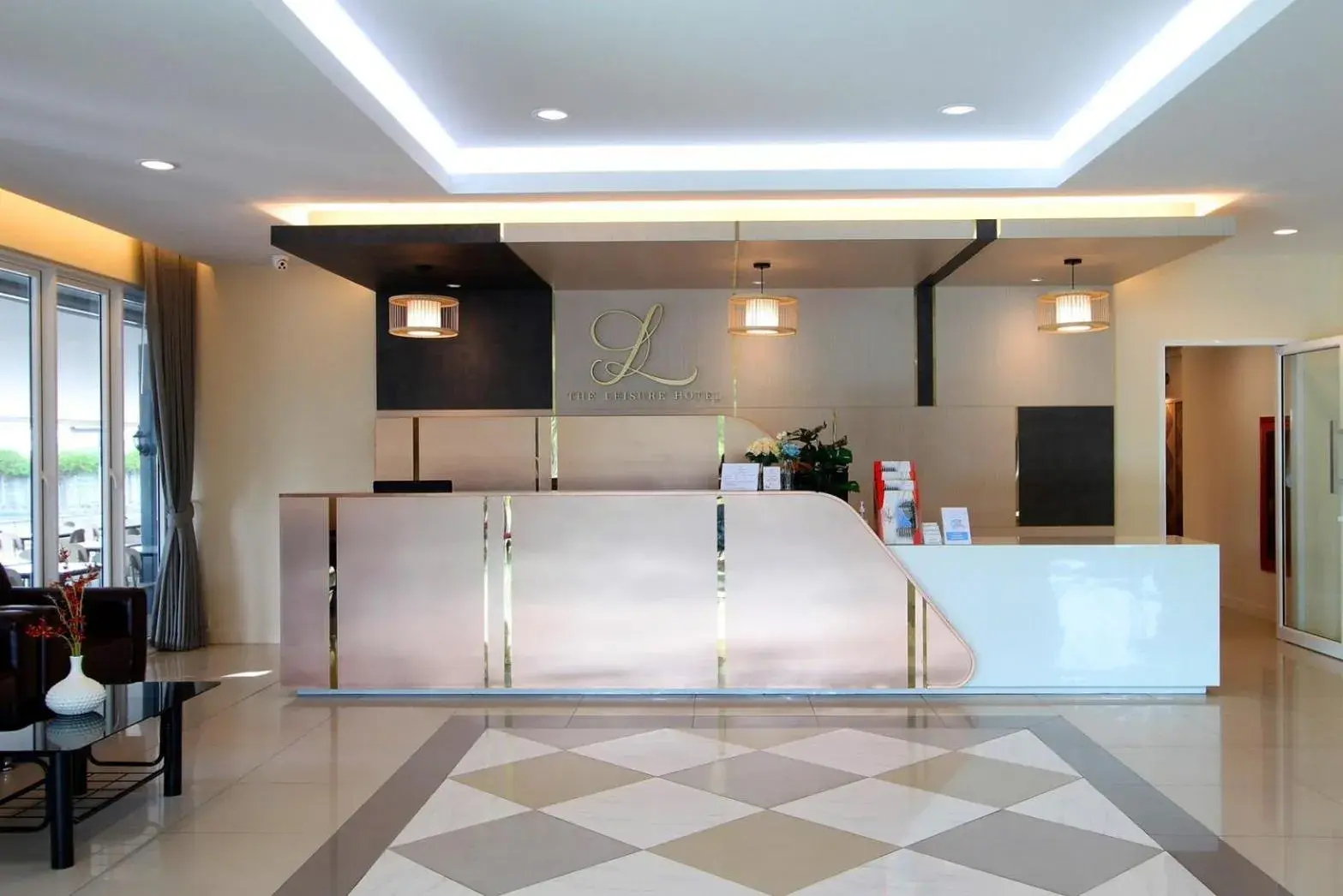 Lobby or reception in The Leisure Hotel Lobby or reception in The Leisure Hotel
