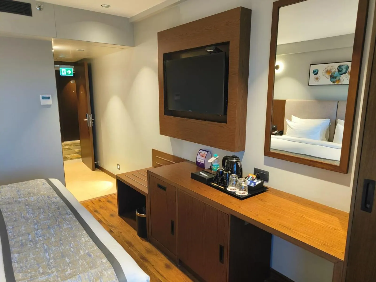 Bedroom, Bed in Ramee International Surat