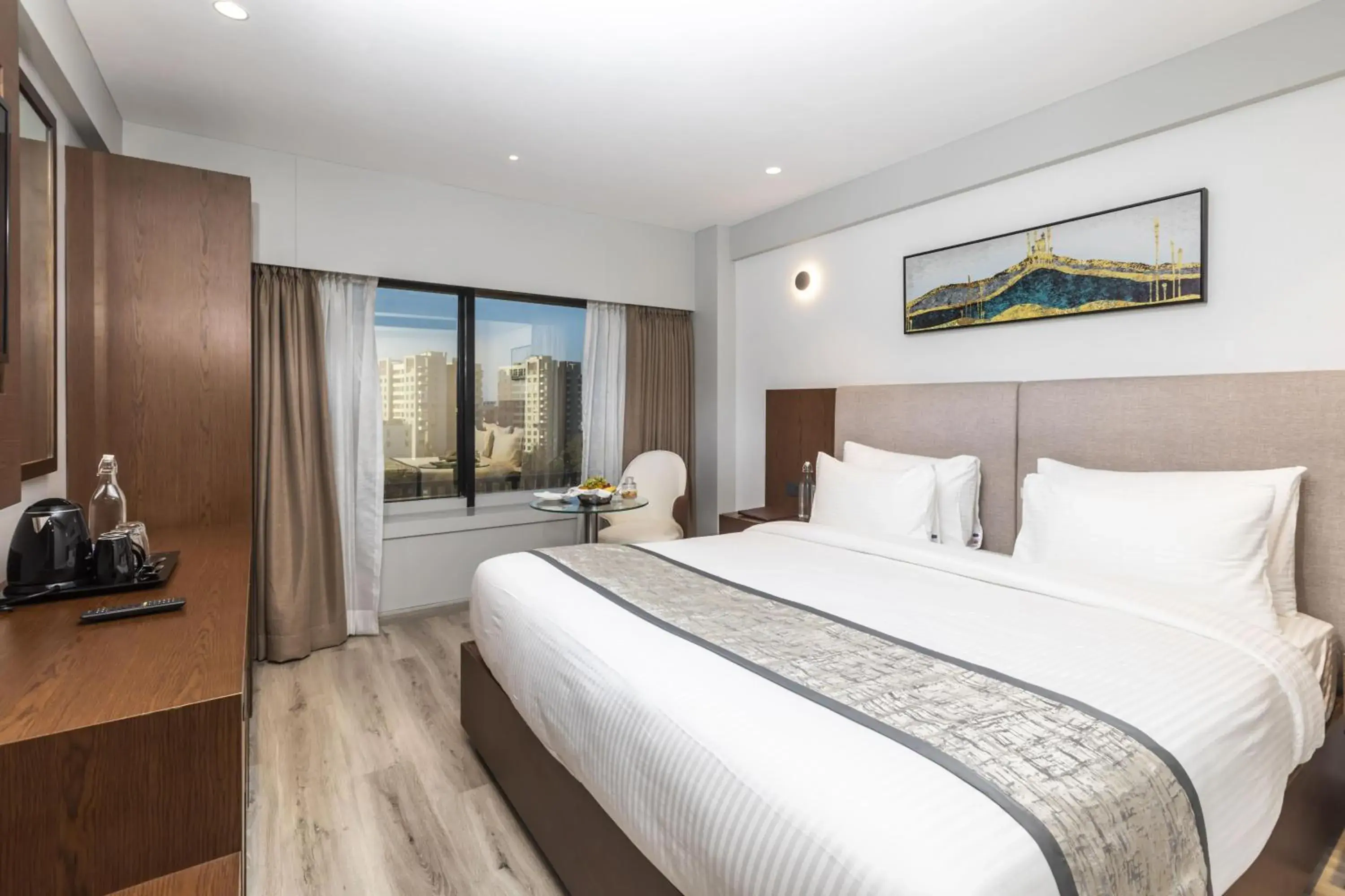 Bedroom, Bed in Ramee International Surat Bedroom, Bed in Ramee International Surat