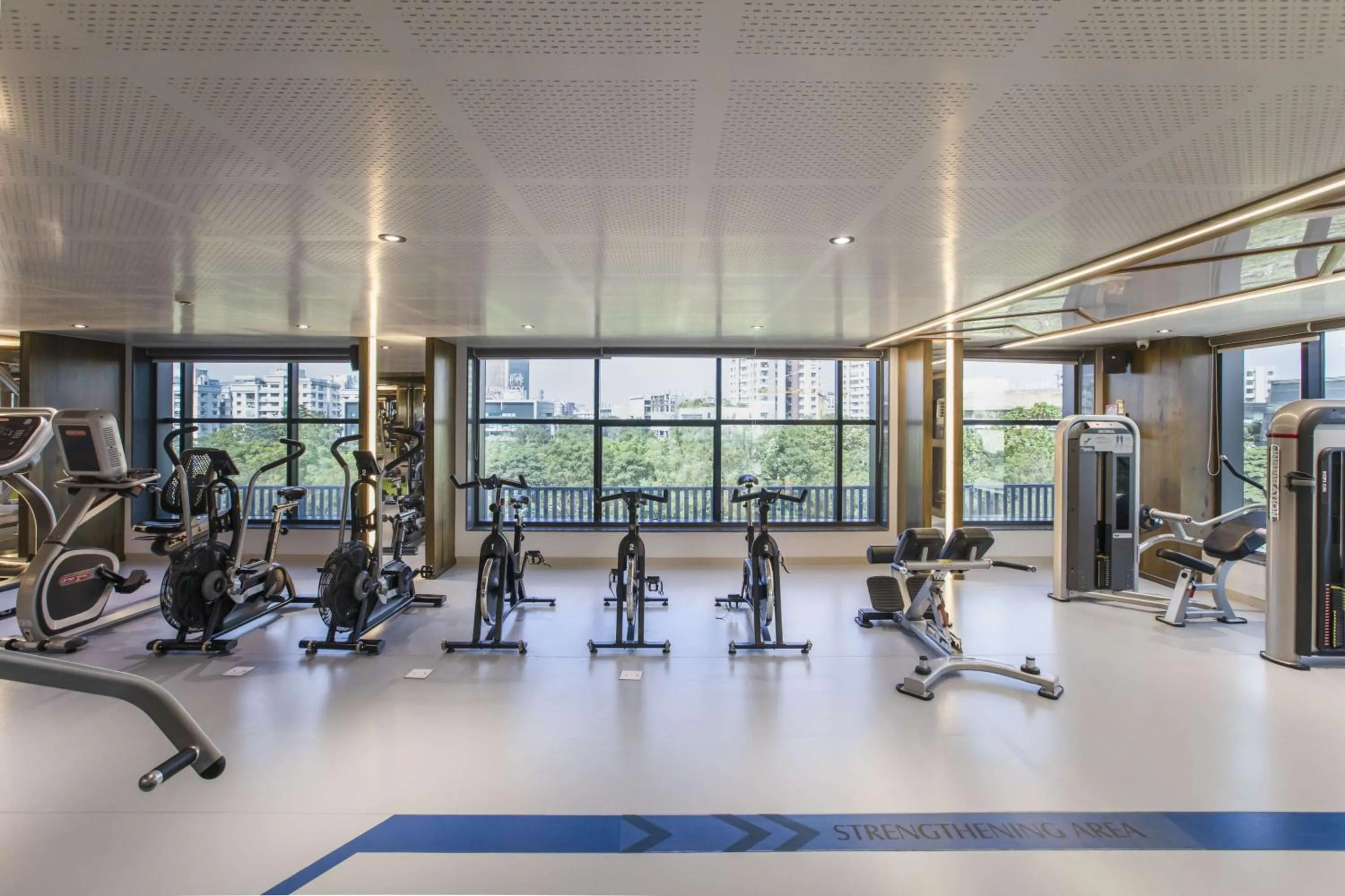 Fitness centre/facilities in Ramee International Surat