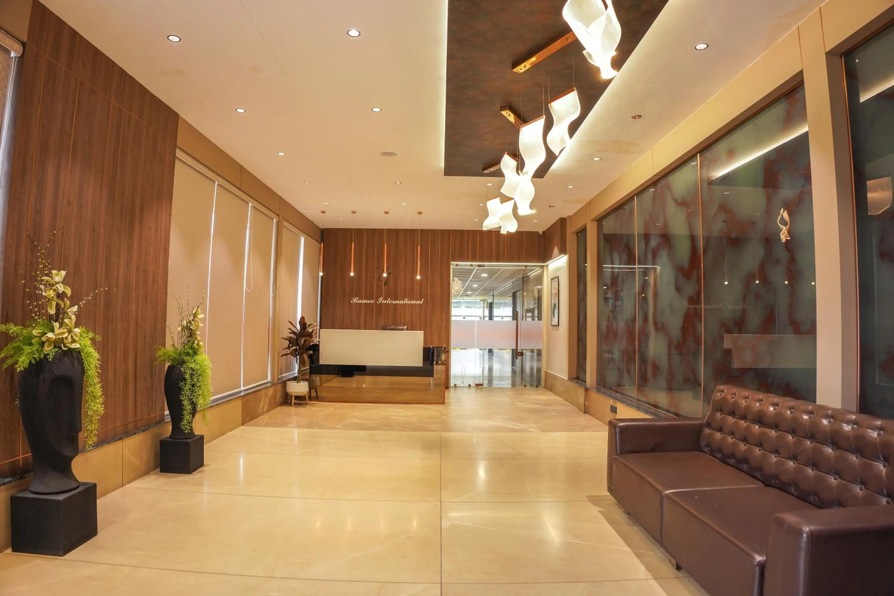 Lobby or reception in Ramee International Surat