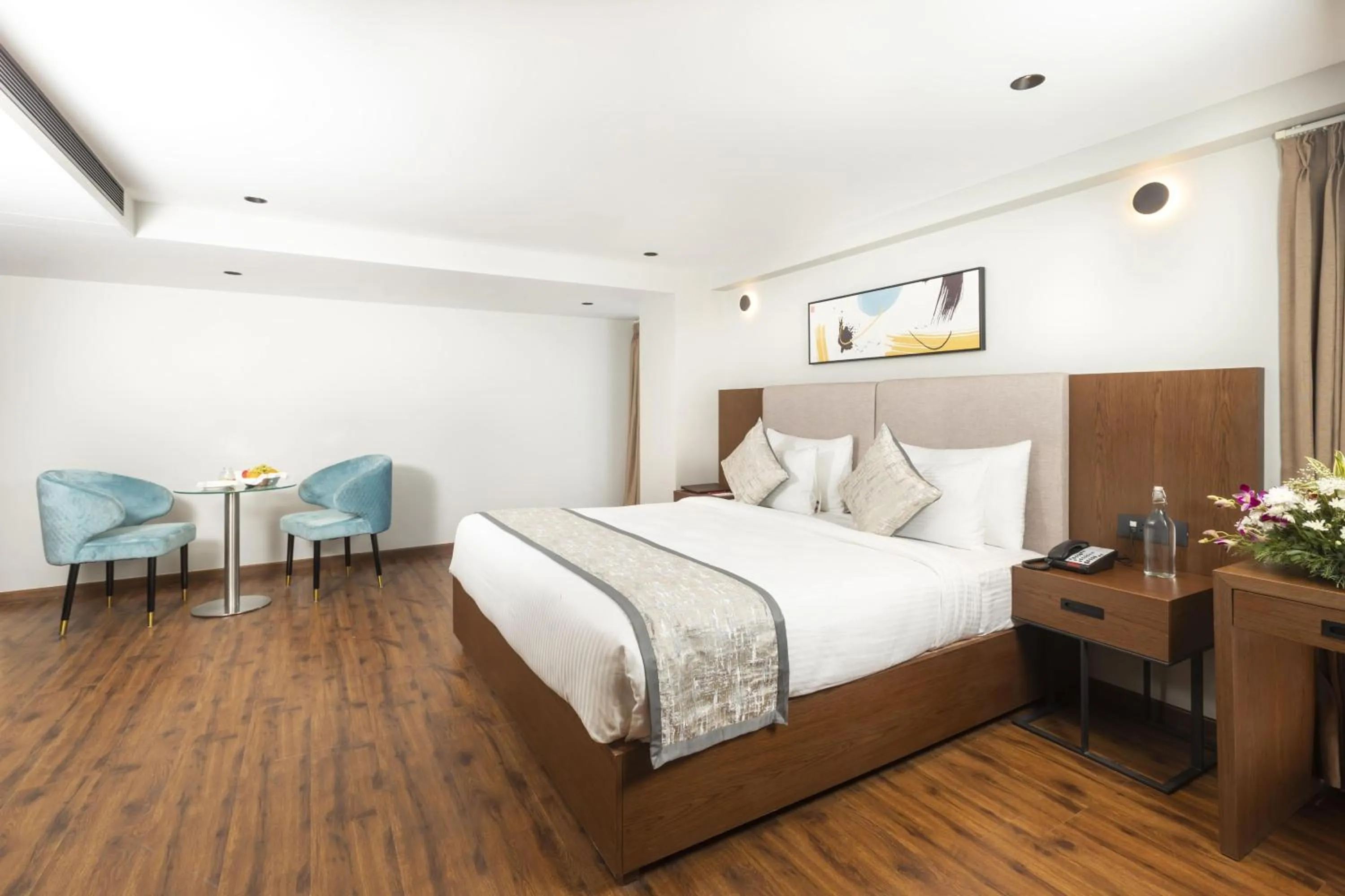 Bedroom, Bed in Ramee International Surat