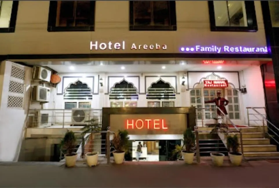 Property building in Hotel Areeba by The Golden Taj Group & Hotels