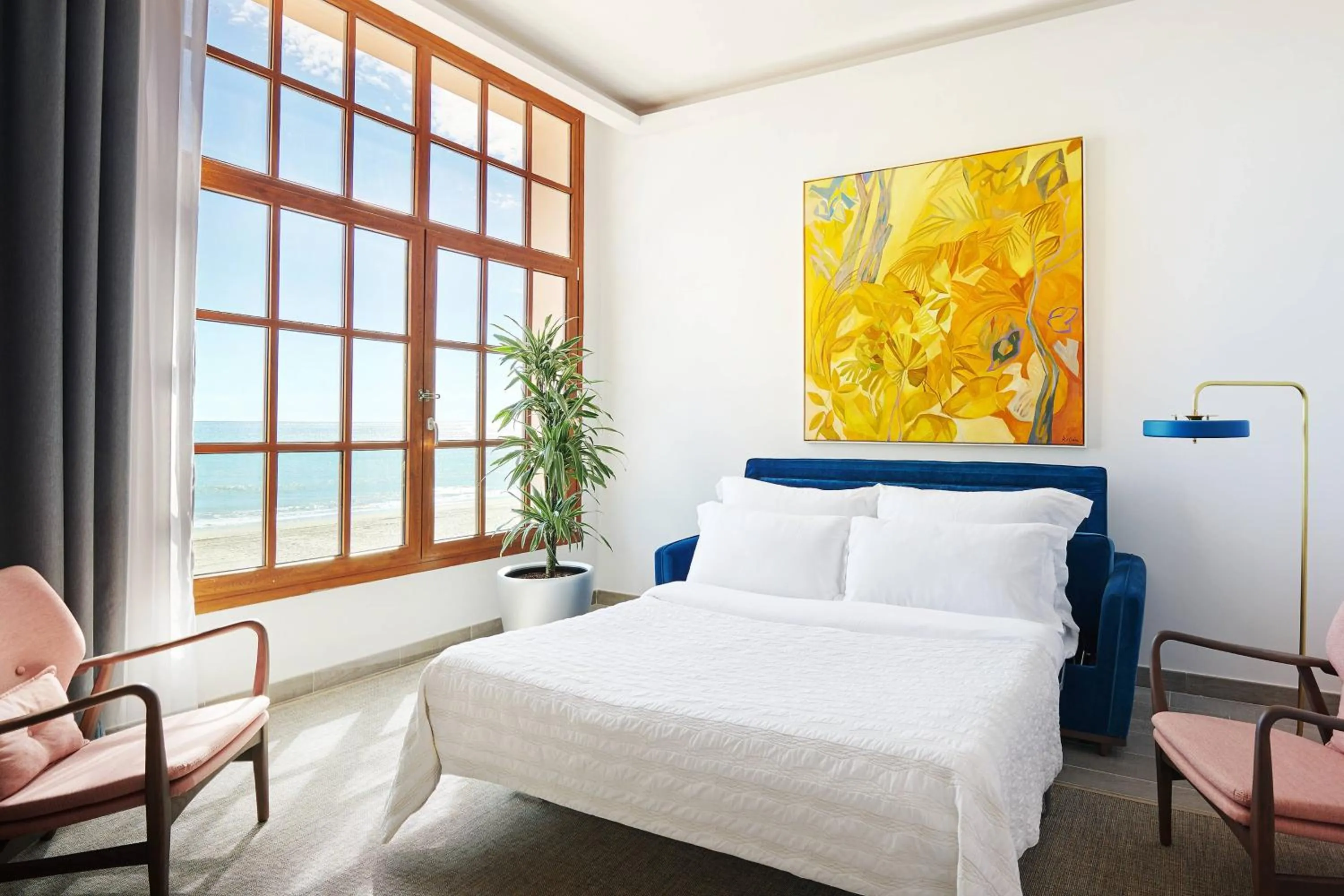 Beach, Bed in Le Meridien Ra Beach Hotel and Spa