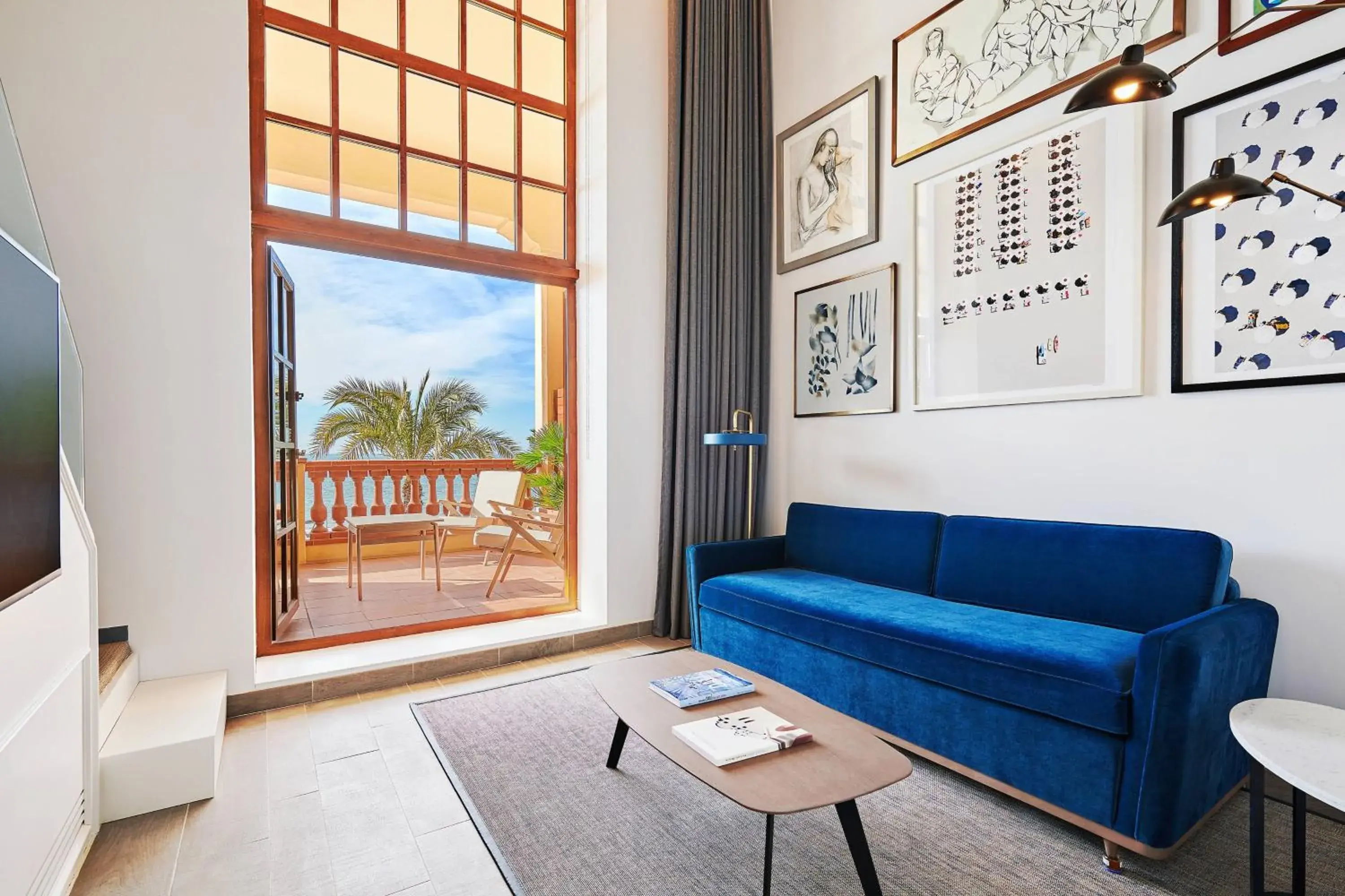 Duplex Suite with Terrace Beach Front in Le Meridien Ra Beach Hotel and Spa Duplex Suite with Terrace Beach Front in Le Meridien Ra Beach Hotel and Spa