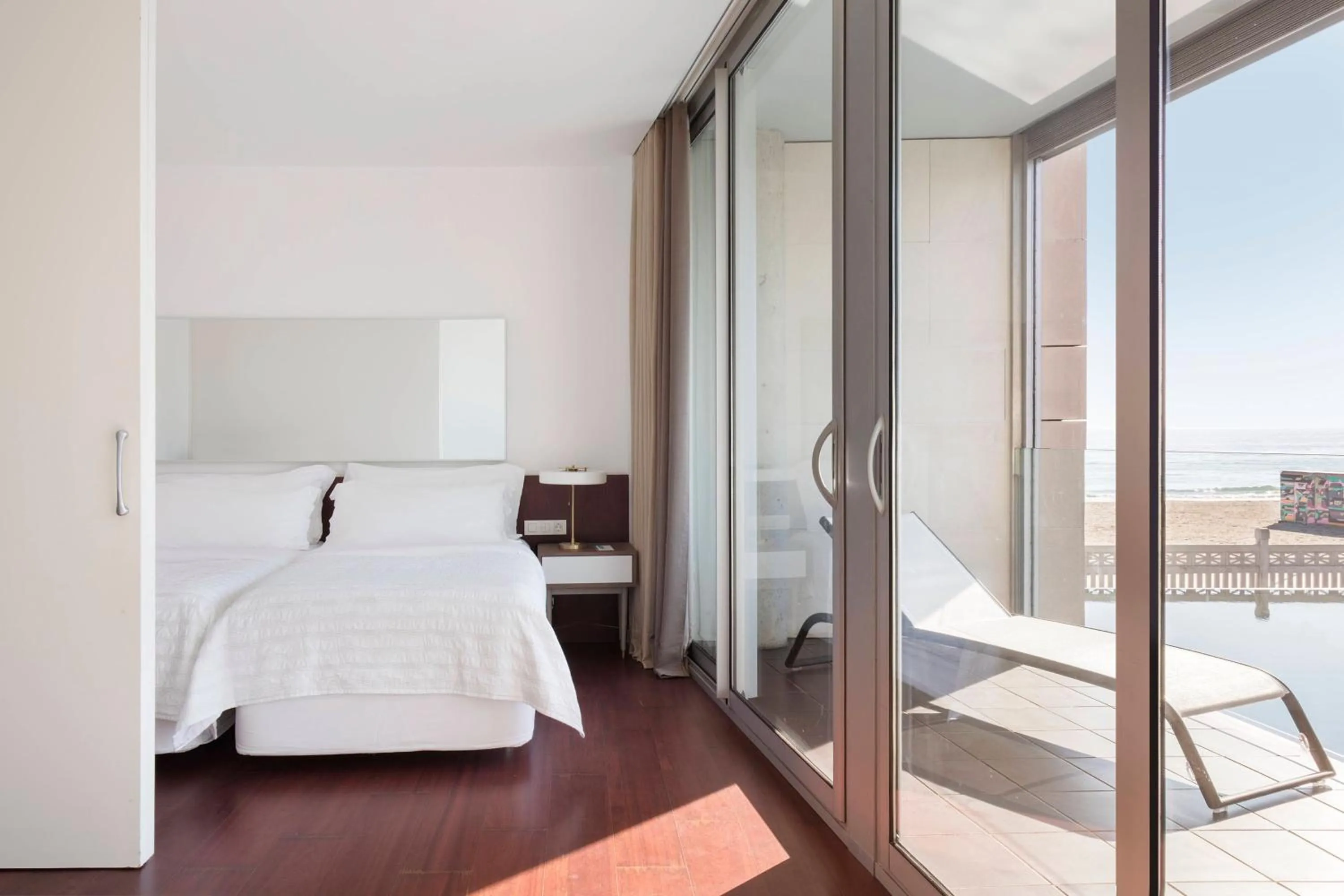 Photo of the whole room, Bed in Le Meridien Ra Beach Hotel and Spa