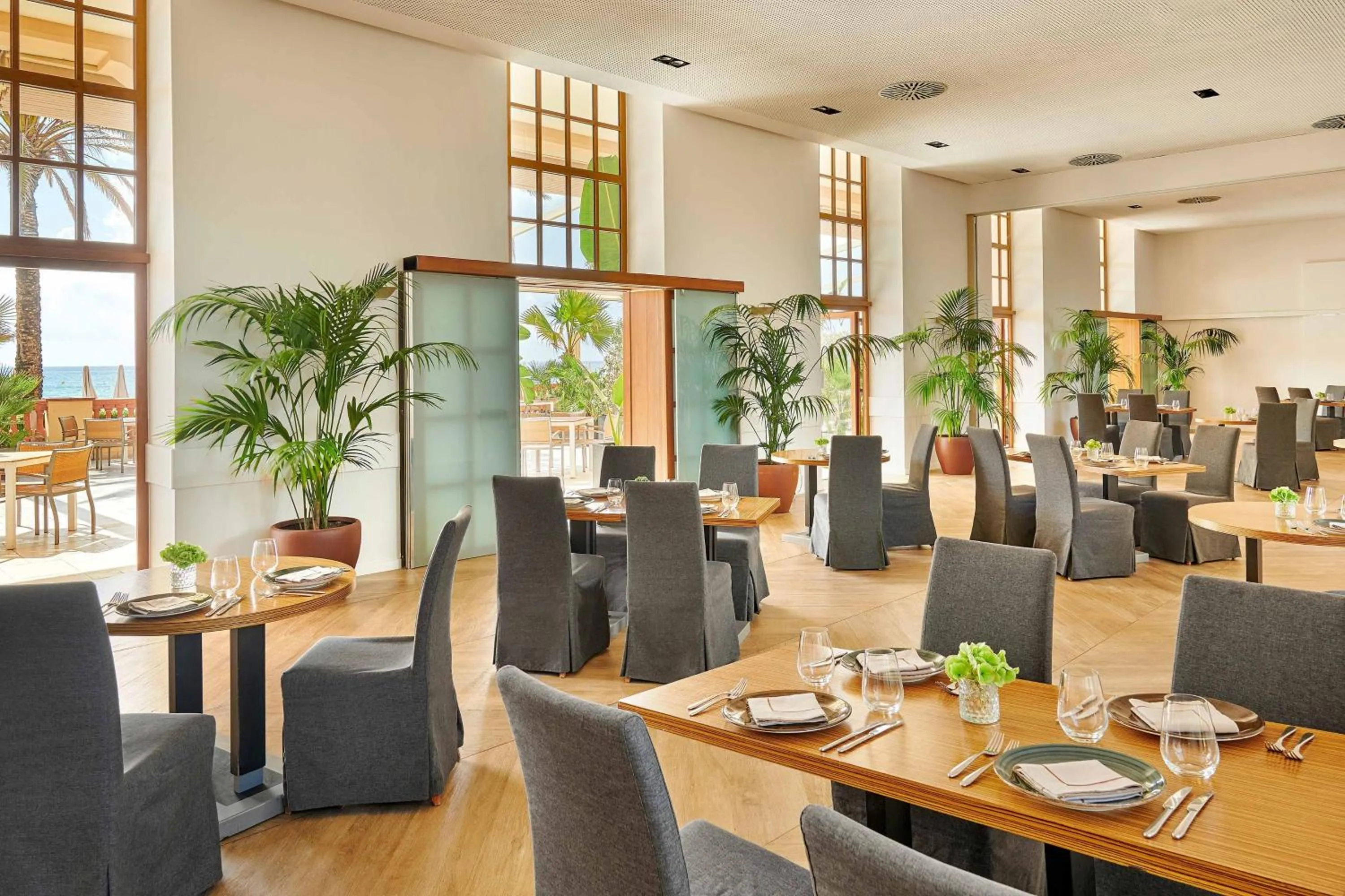 Restaurant/places to eat in Le Meridien Ra Beach Hotel and Spa