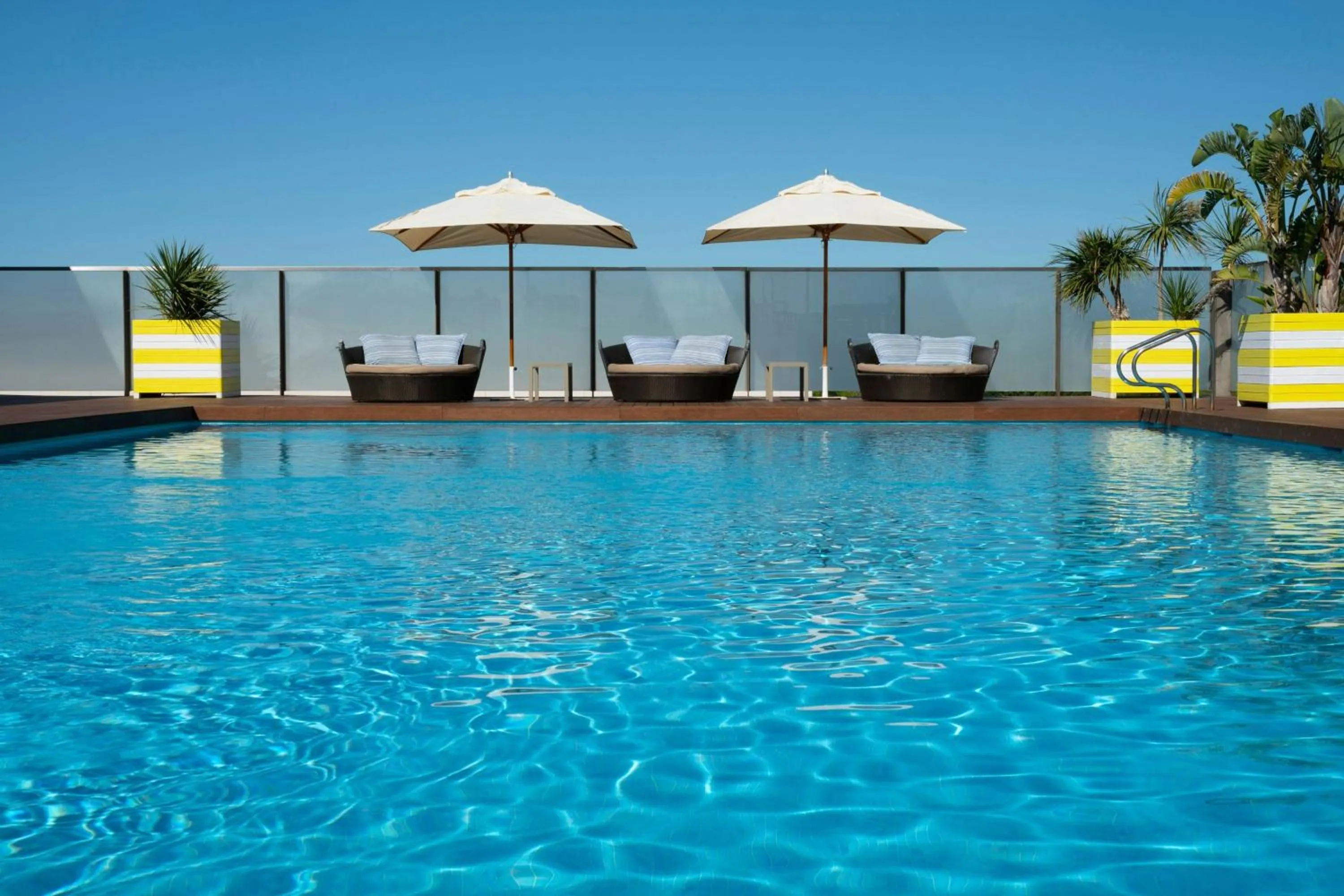 Swimming pool in Le Meridien Ra Beach Hotel and Spa