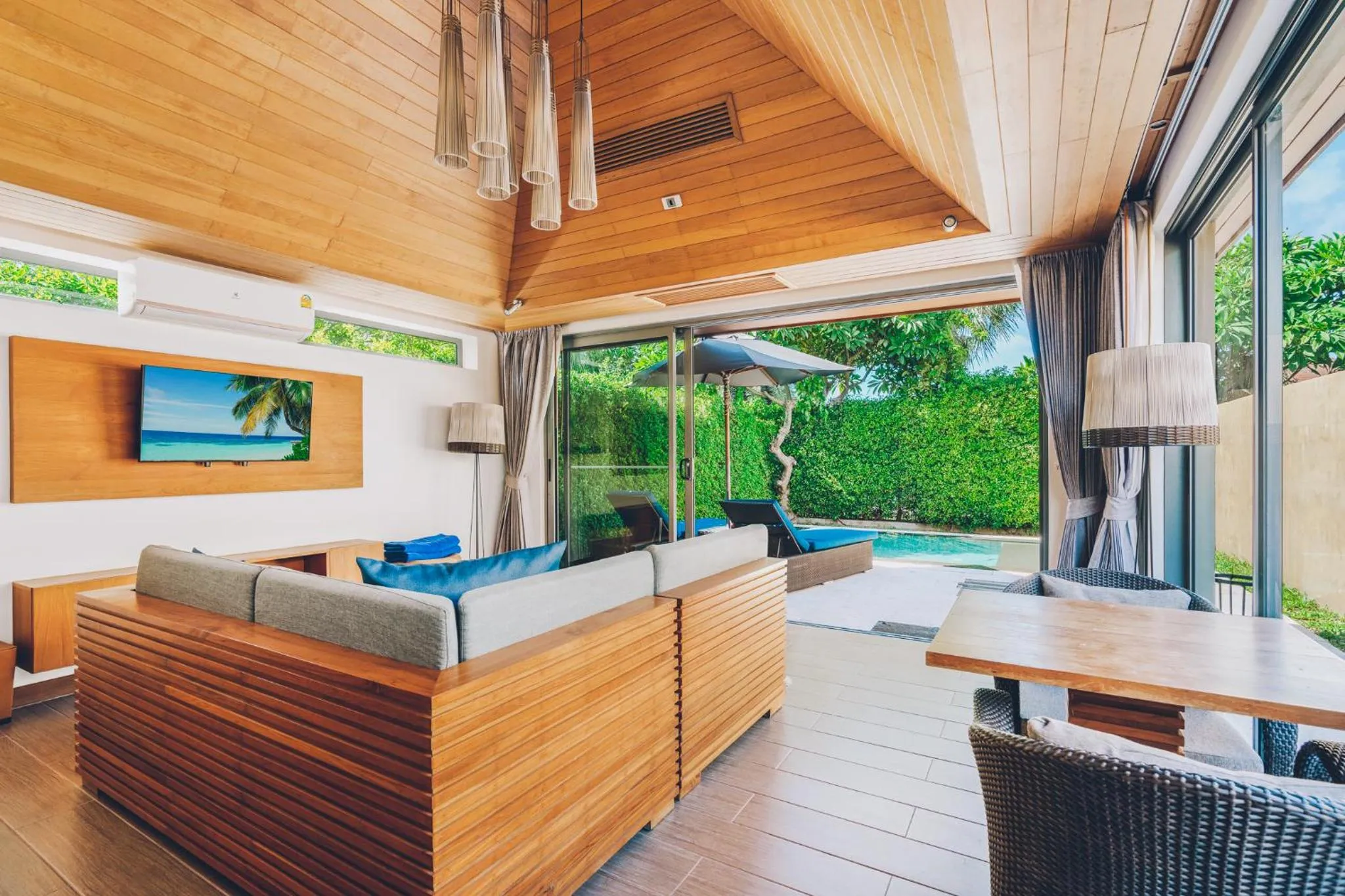 Living room in Allure Resort