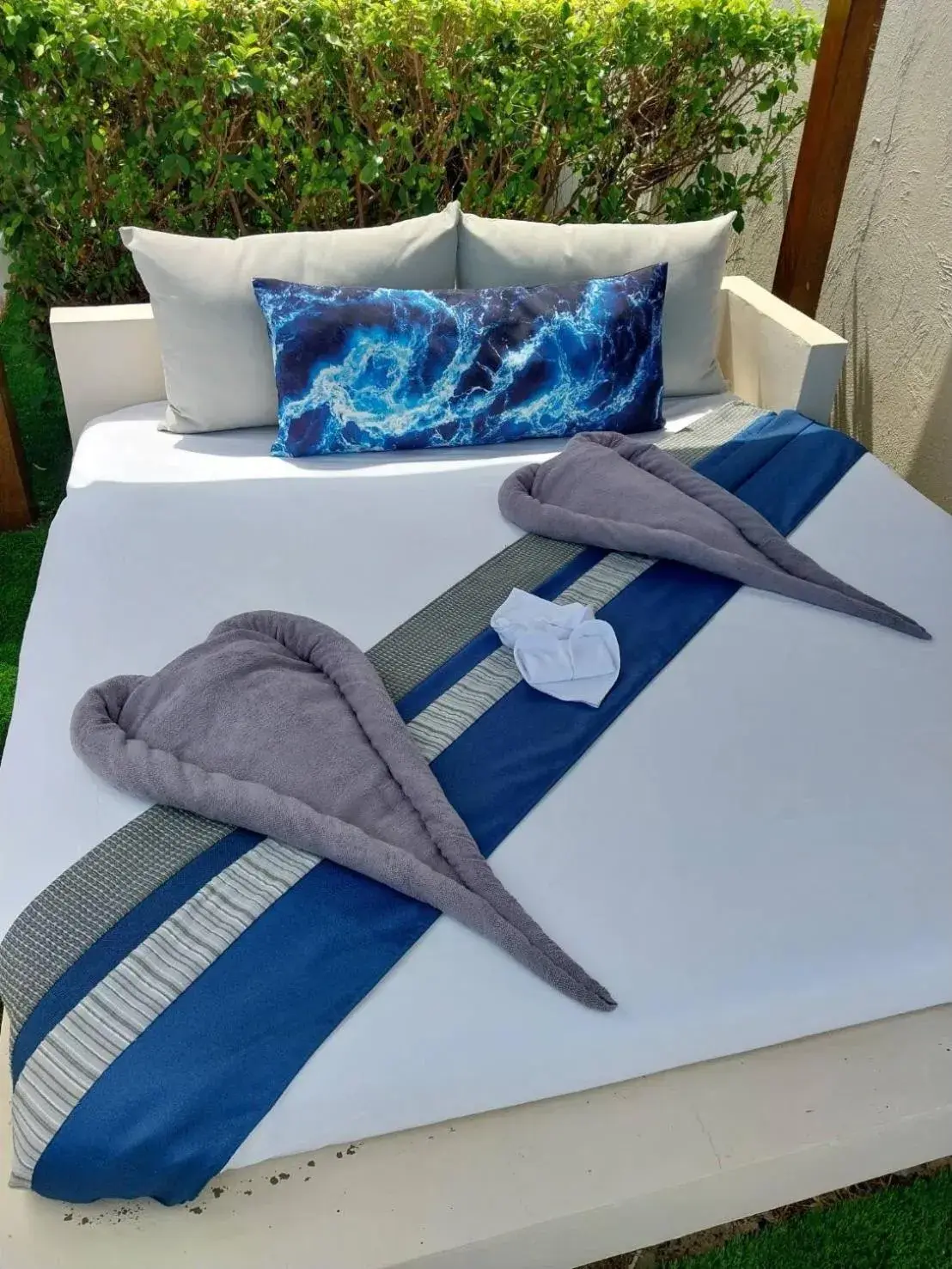 Swimming pool, Bed in Allure Resort Swimming pool, Bed in Allure Resort