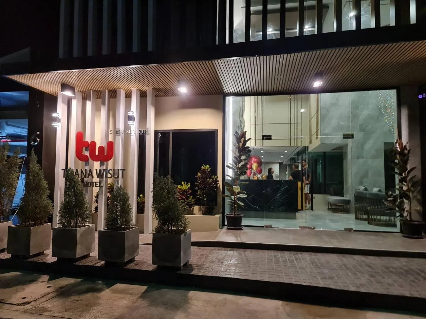 Property building in Thana Wisut Hotel