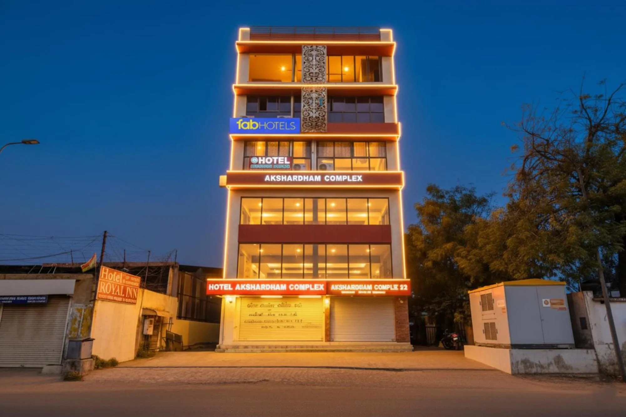Property building in FabHotel Green Park - Nr Geeta Mandir