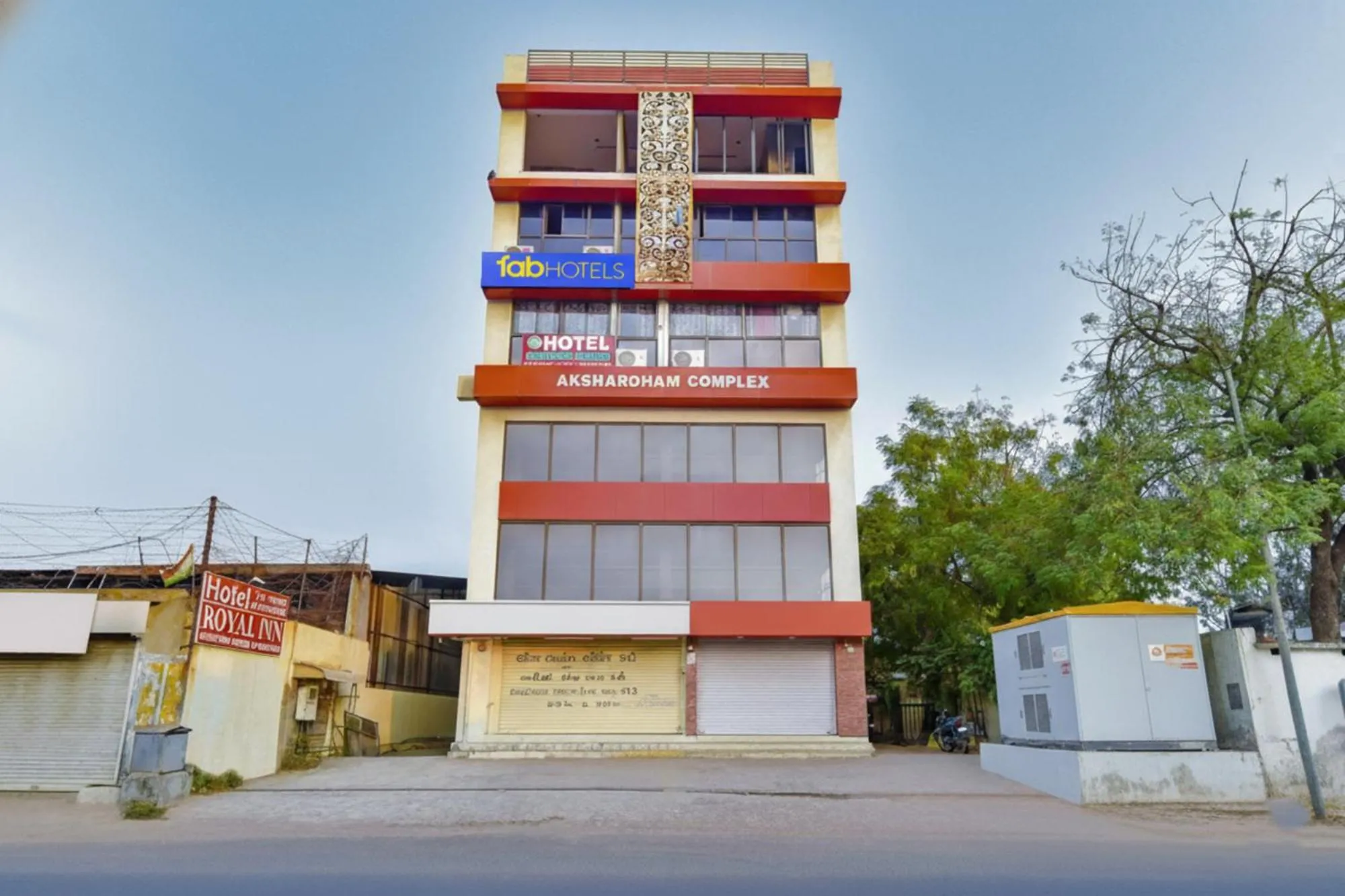 Property building in FabHotel Green Park - Nr Geeta Mandir