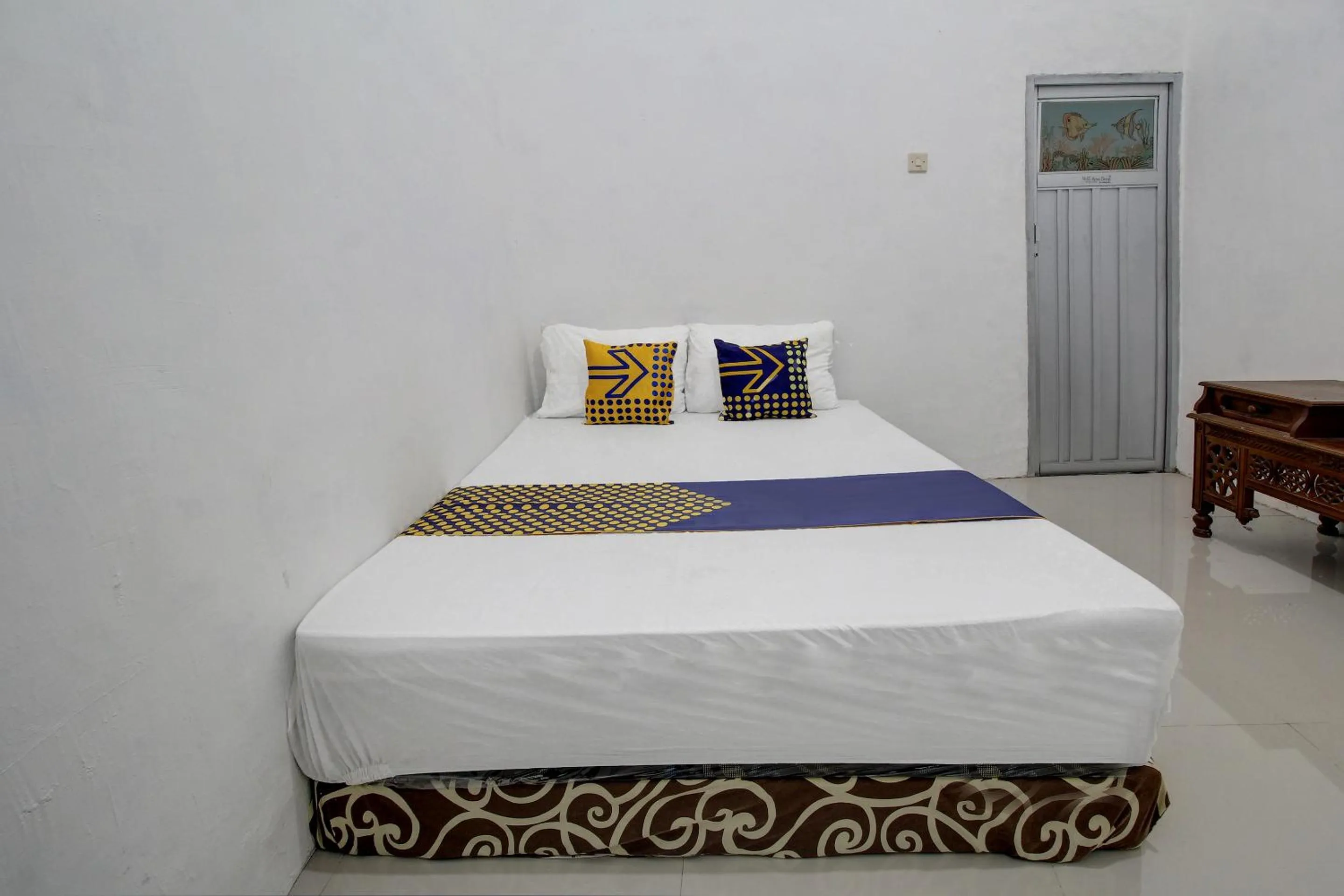 Bedroom, Bed in Hotel O Alif House Syariah 2