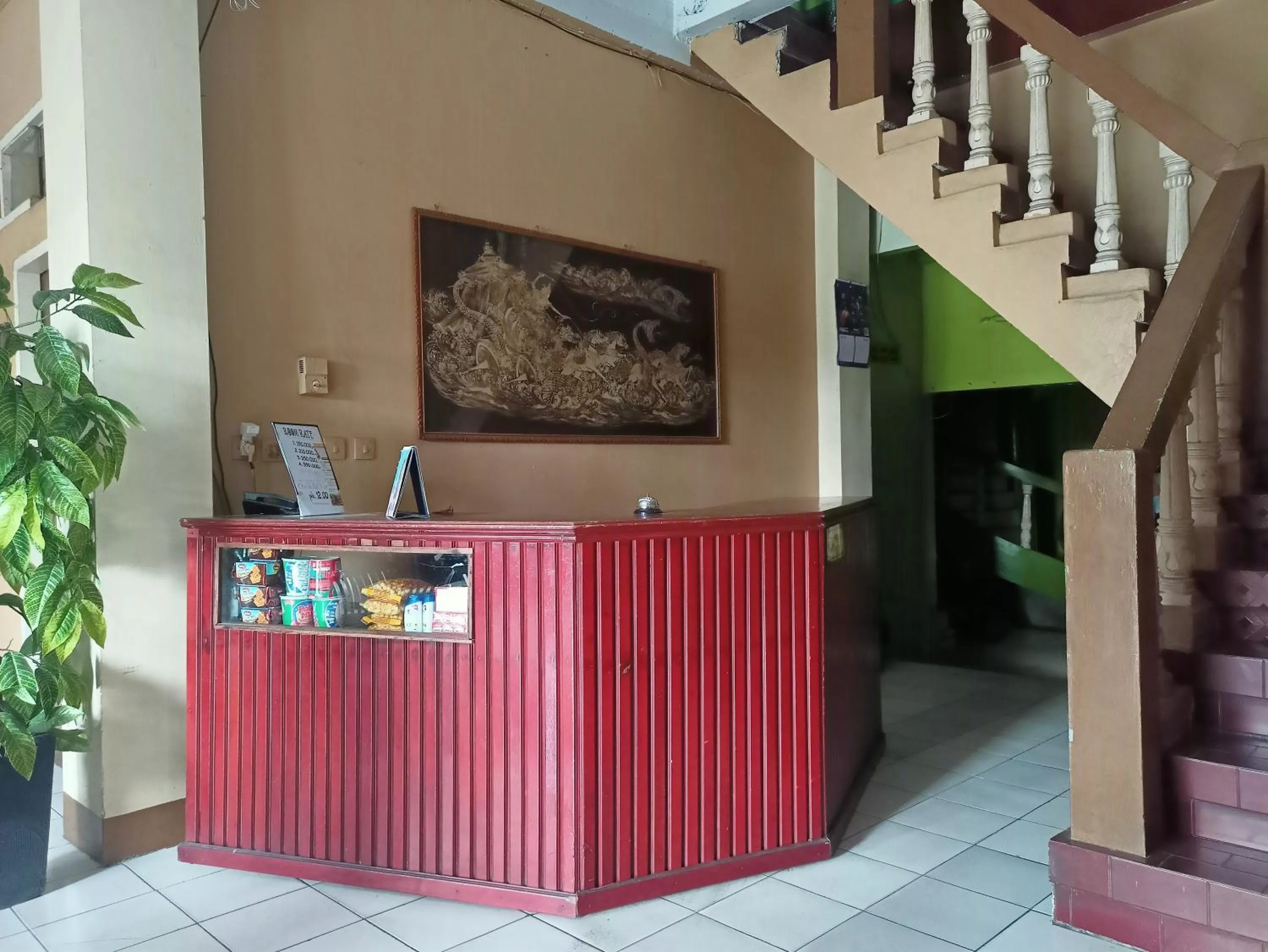 Lobby or reception in Hotel O Syariah Sumber Mulya NunukanNearAlun - Alun Kota Nunukan