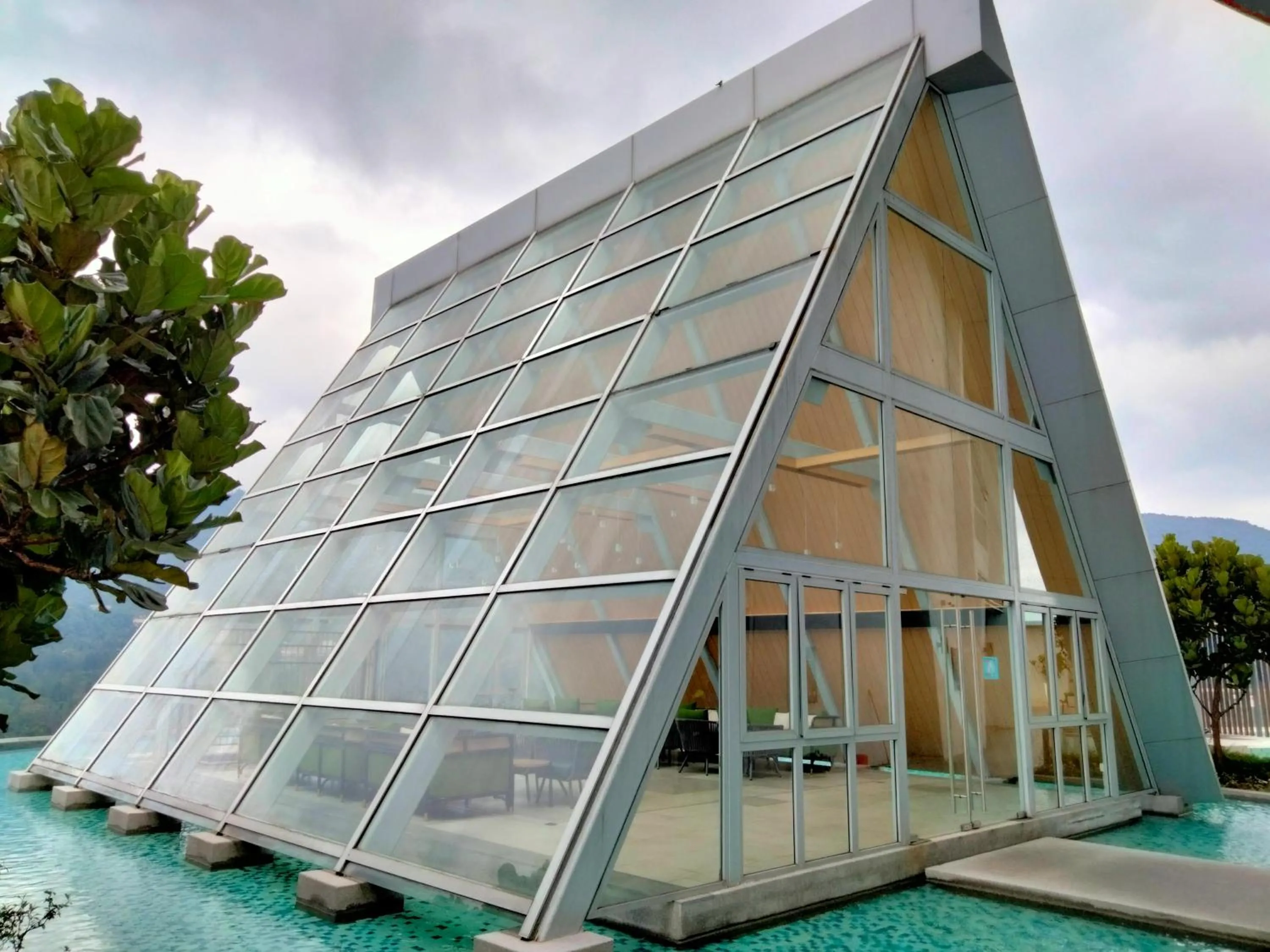 Pool view in Genting Highland Windmill Upon Hills by HomeBrickz