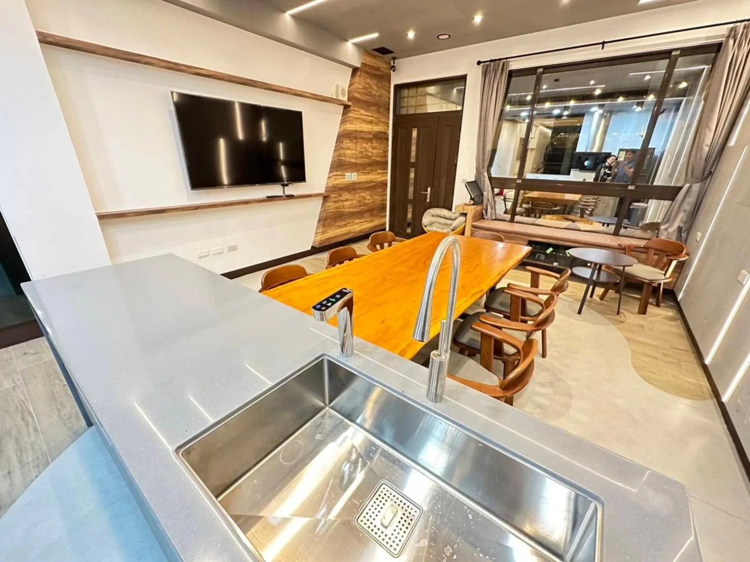 Communal lounge/ TV room in Kenting Fu-Jing Villa