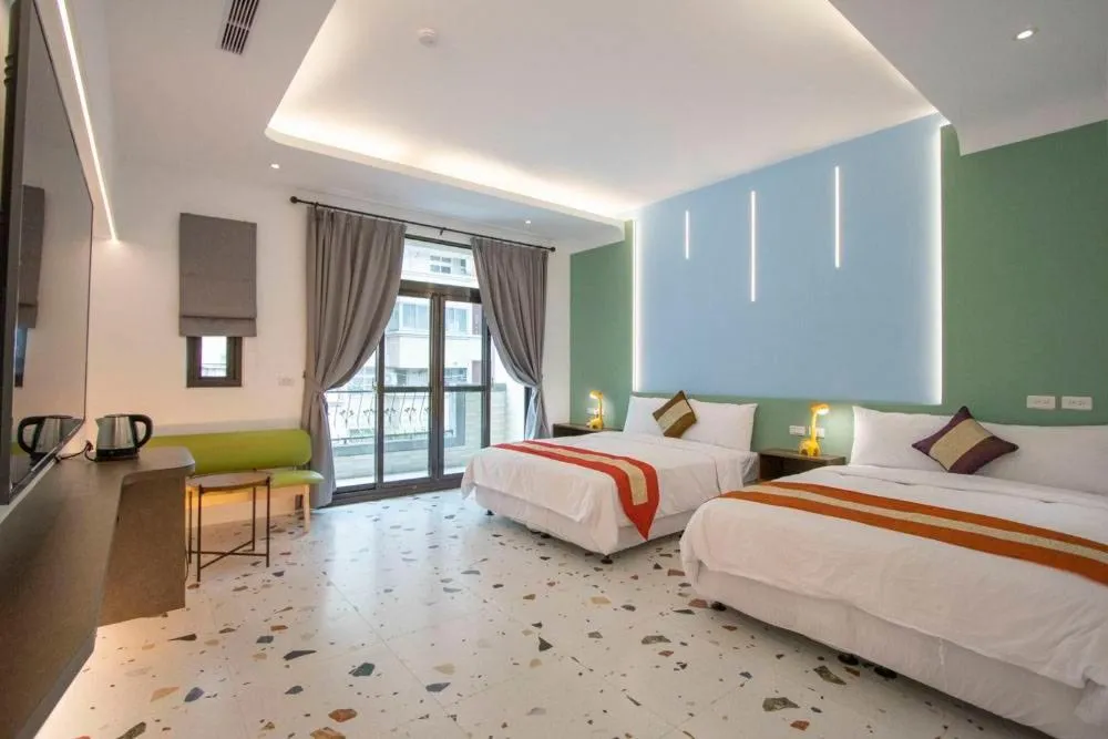 Bed in Kenting Fu-Jing Villa