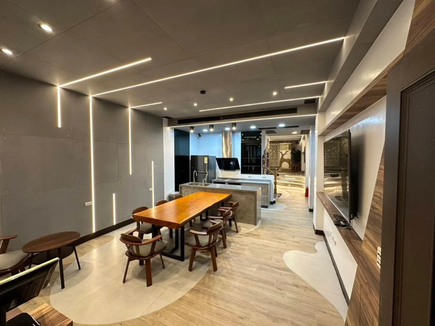 Communal lounge/ TV room in Kenting Fu-Jing Villa