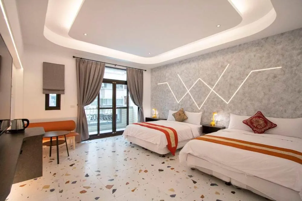 Bed in Kenting Fu-Jing Villa
