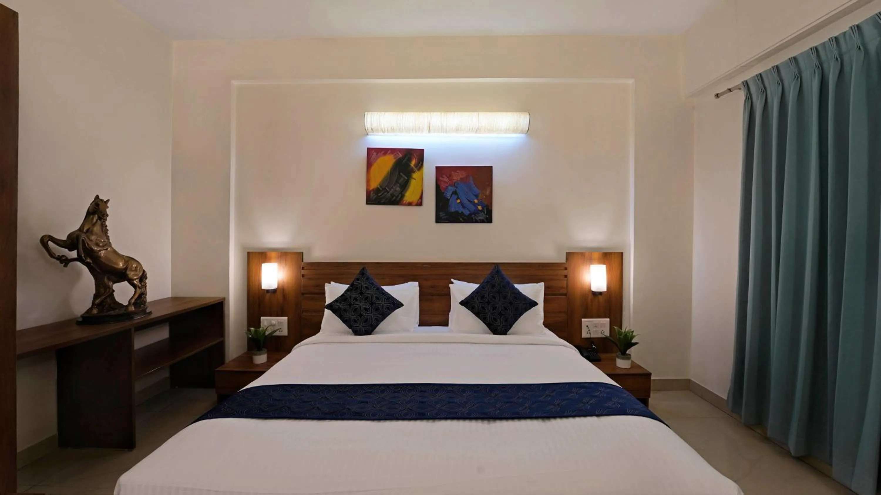 Seating area, Bed in Ekaa Keys By Bestinn Leisure - Banglore