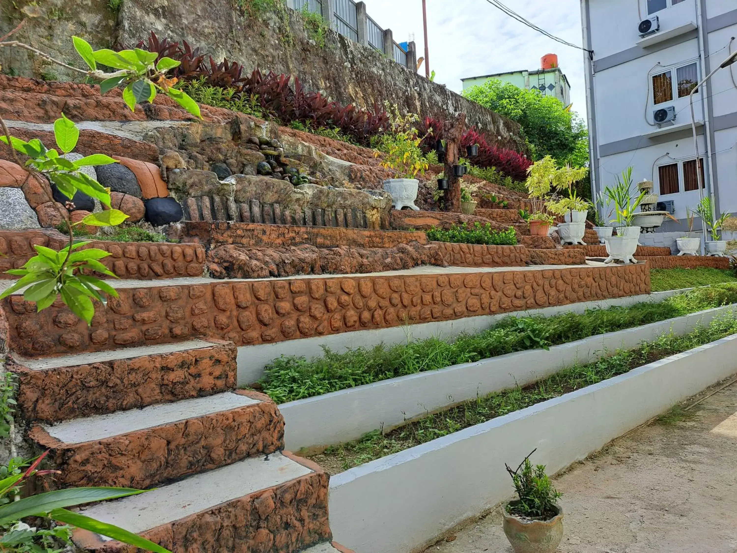 Garden view in Pillow Guest House Garden view in Pillow Guest House