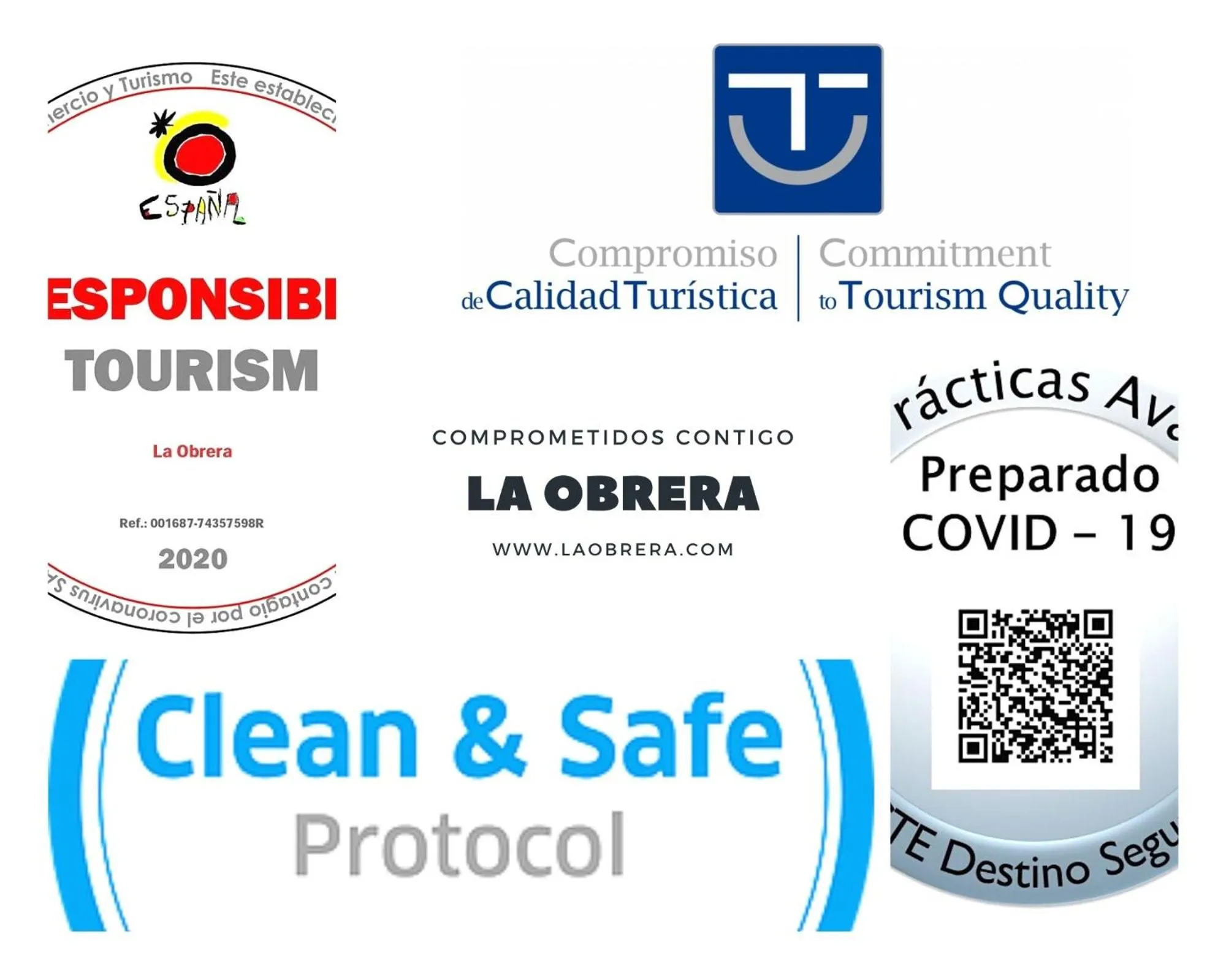 Certificate/Award in La Obrera