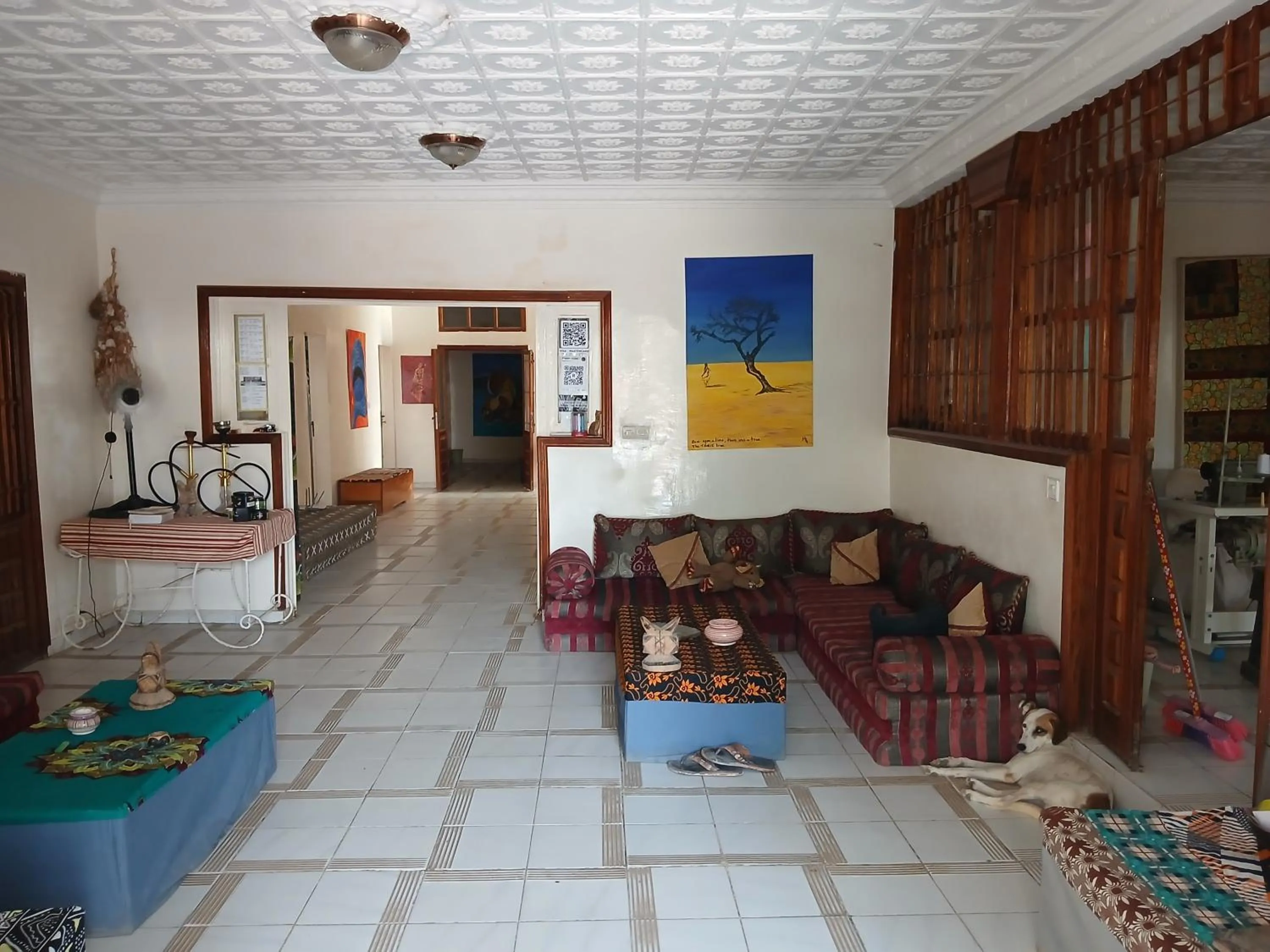 Living room in Auberge Triskell