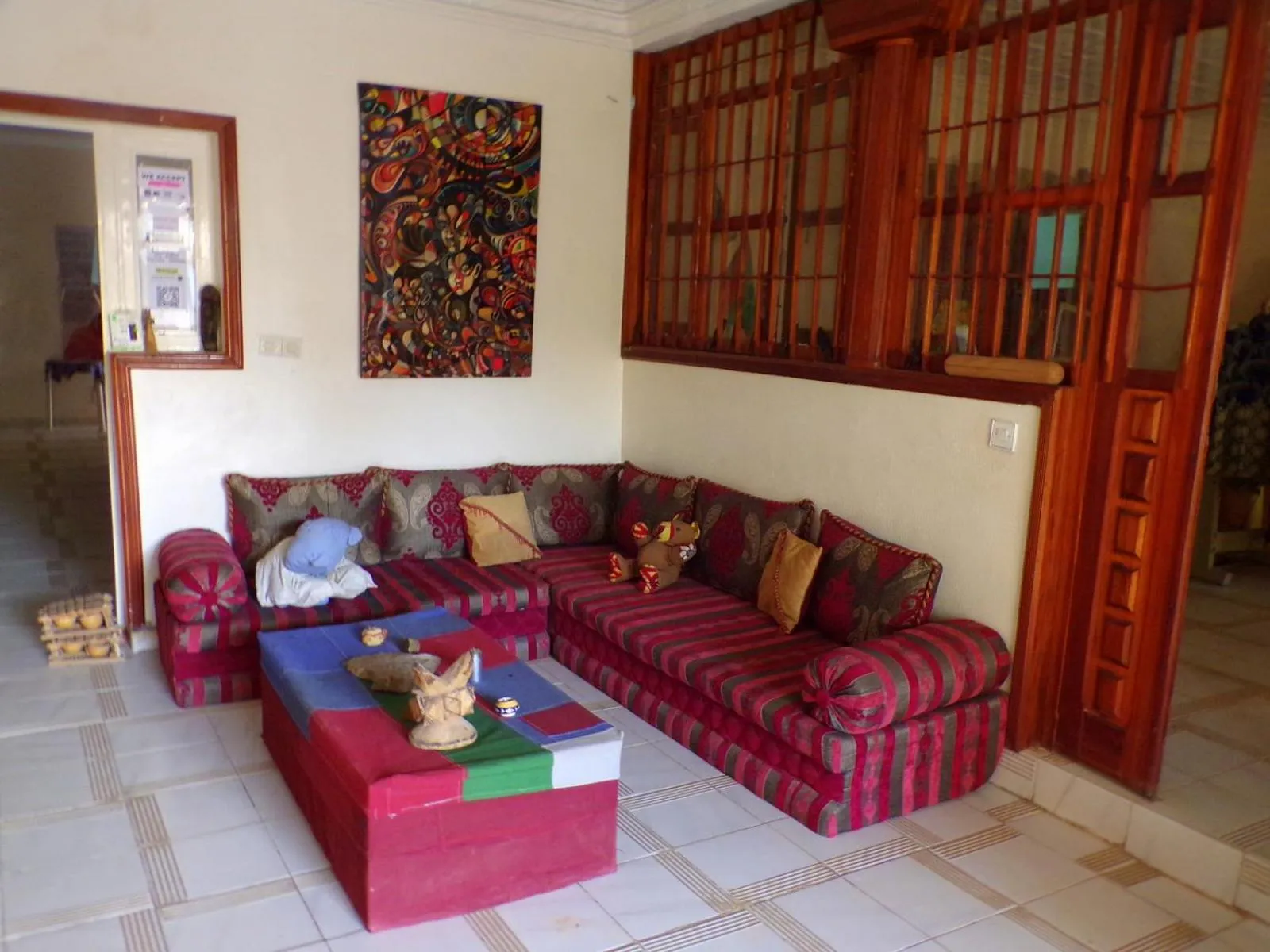 Living room in Auberge Triskell