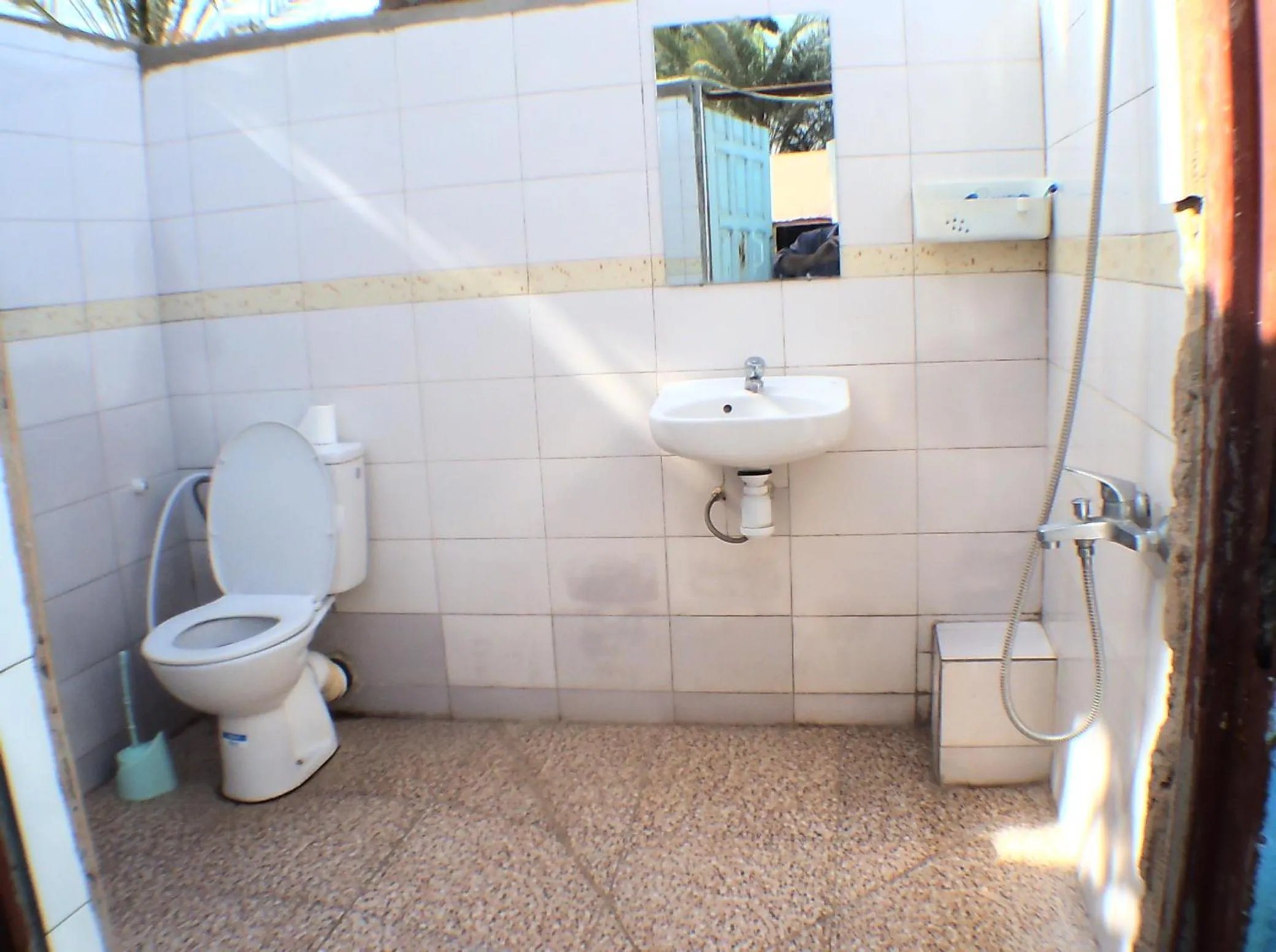 Shower in Auberge Triskell