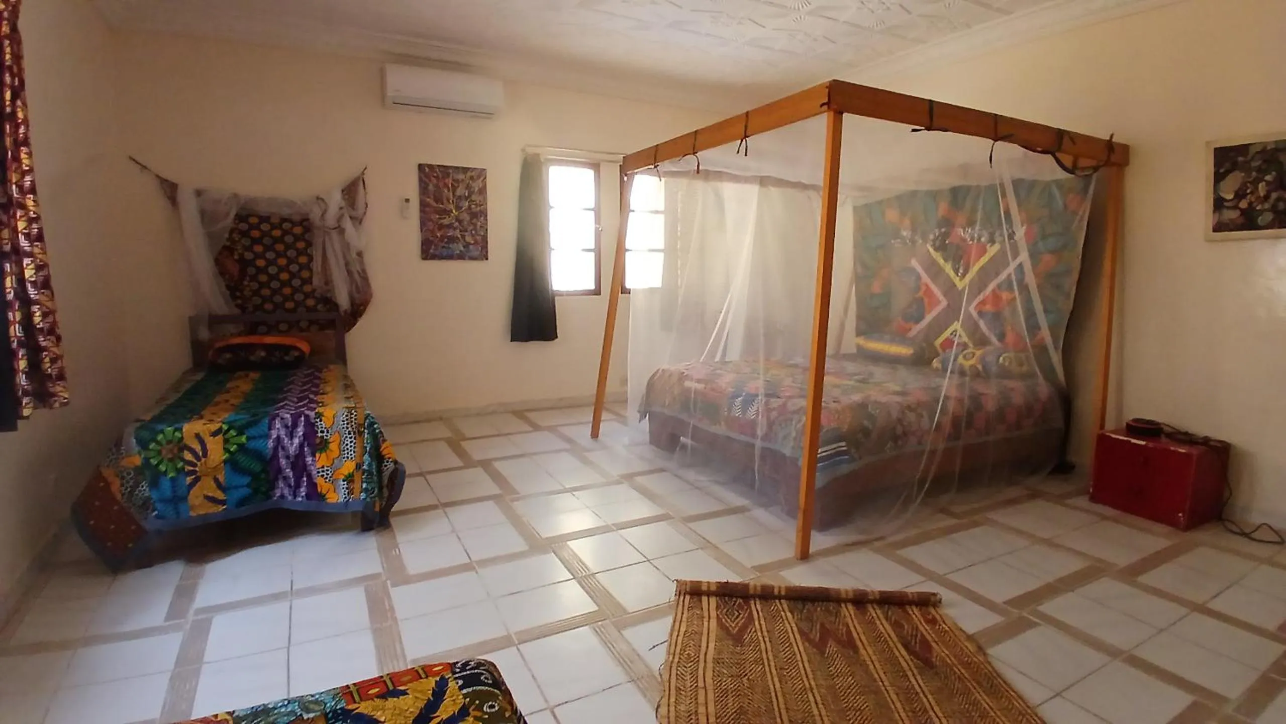 Bedroom, Bed in Auberge Triskell