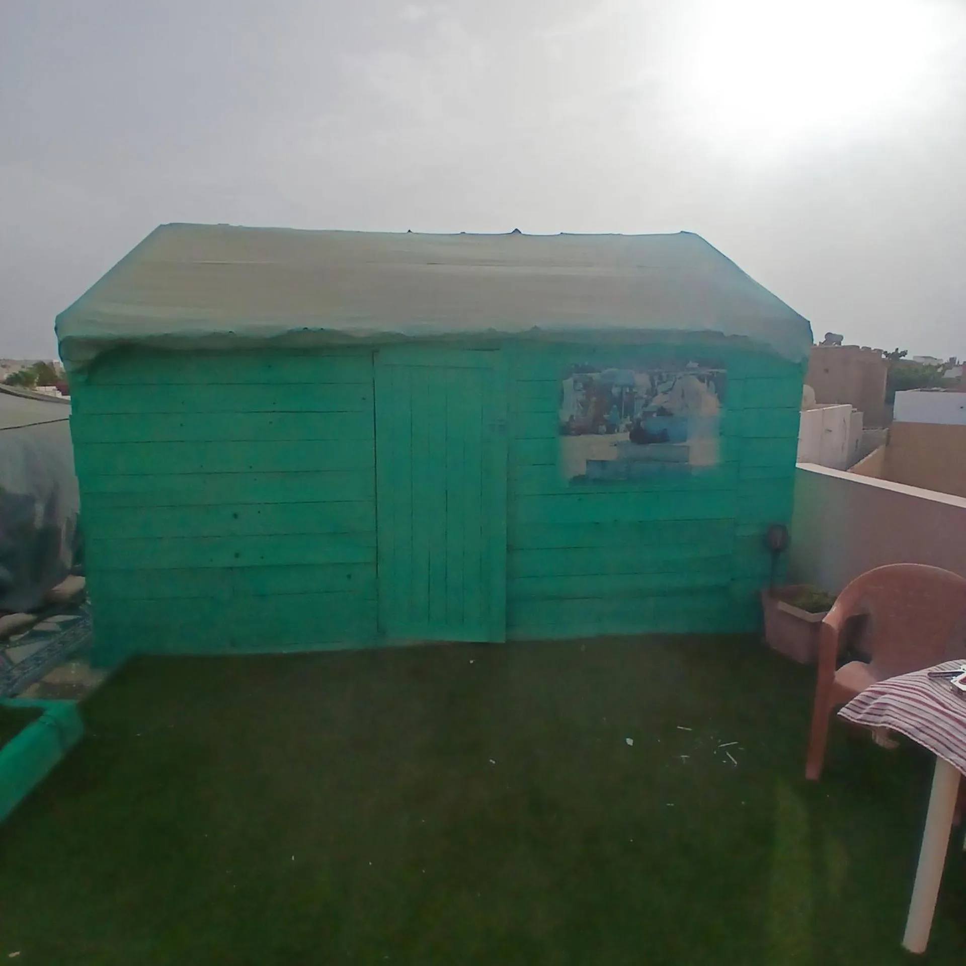 View (from property/room) in Auberge Triskell