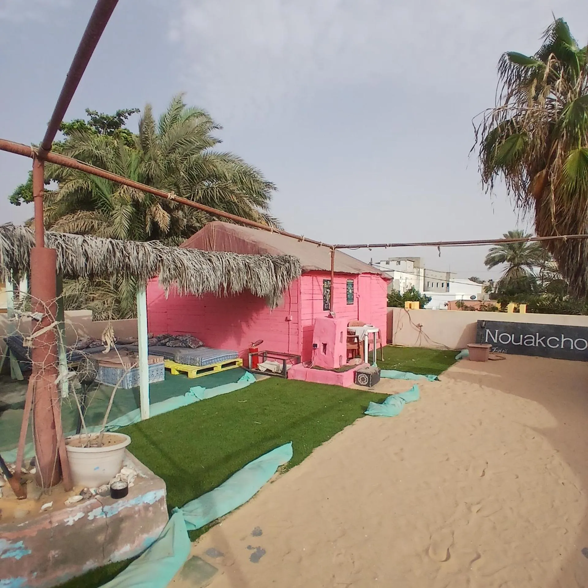 View (from property/room) in Auberge Triskell