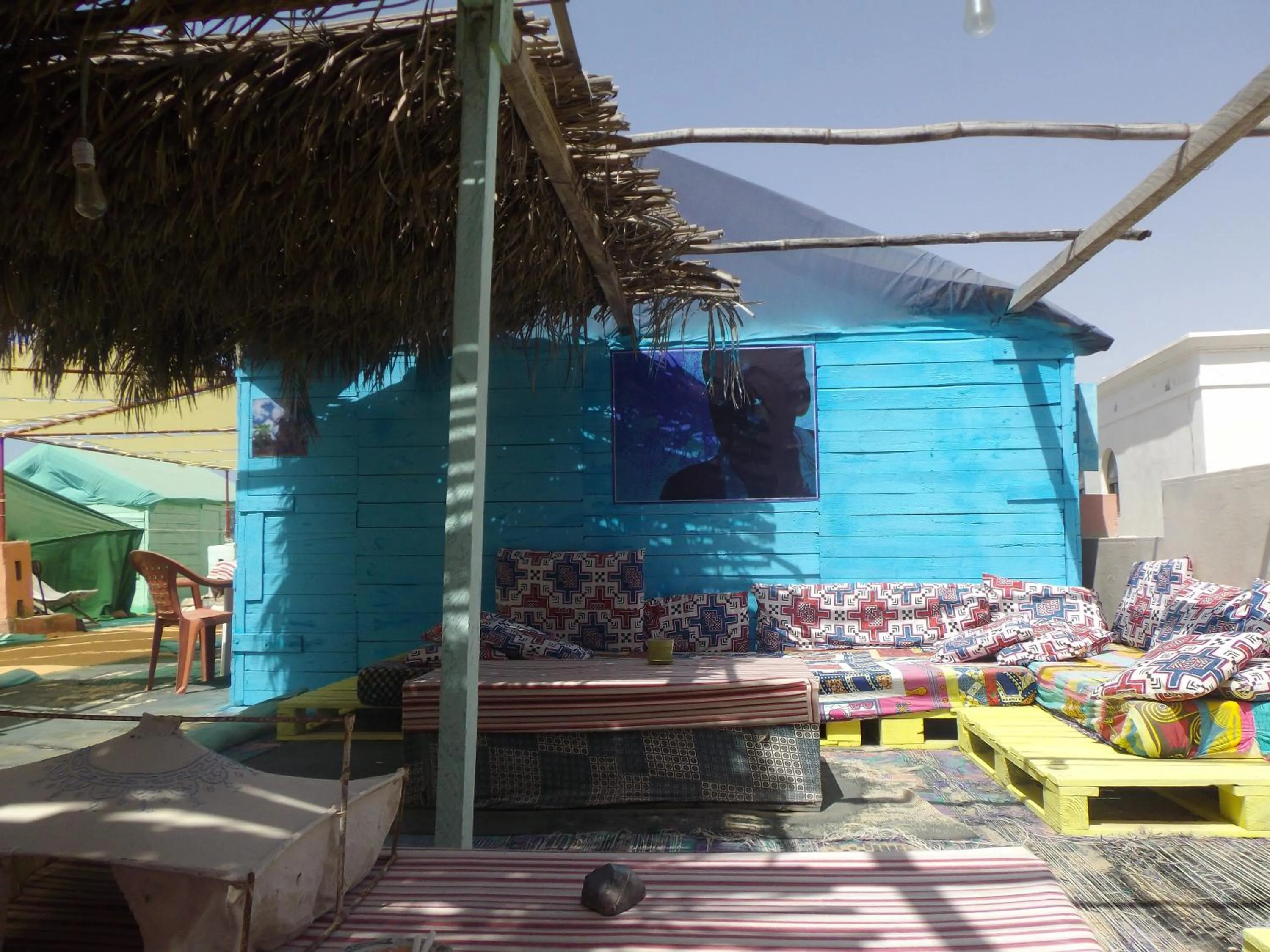 Patio in Auberge Triskell