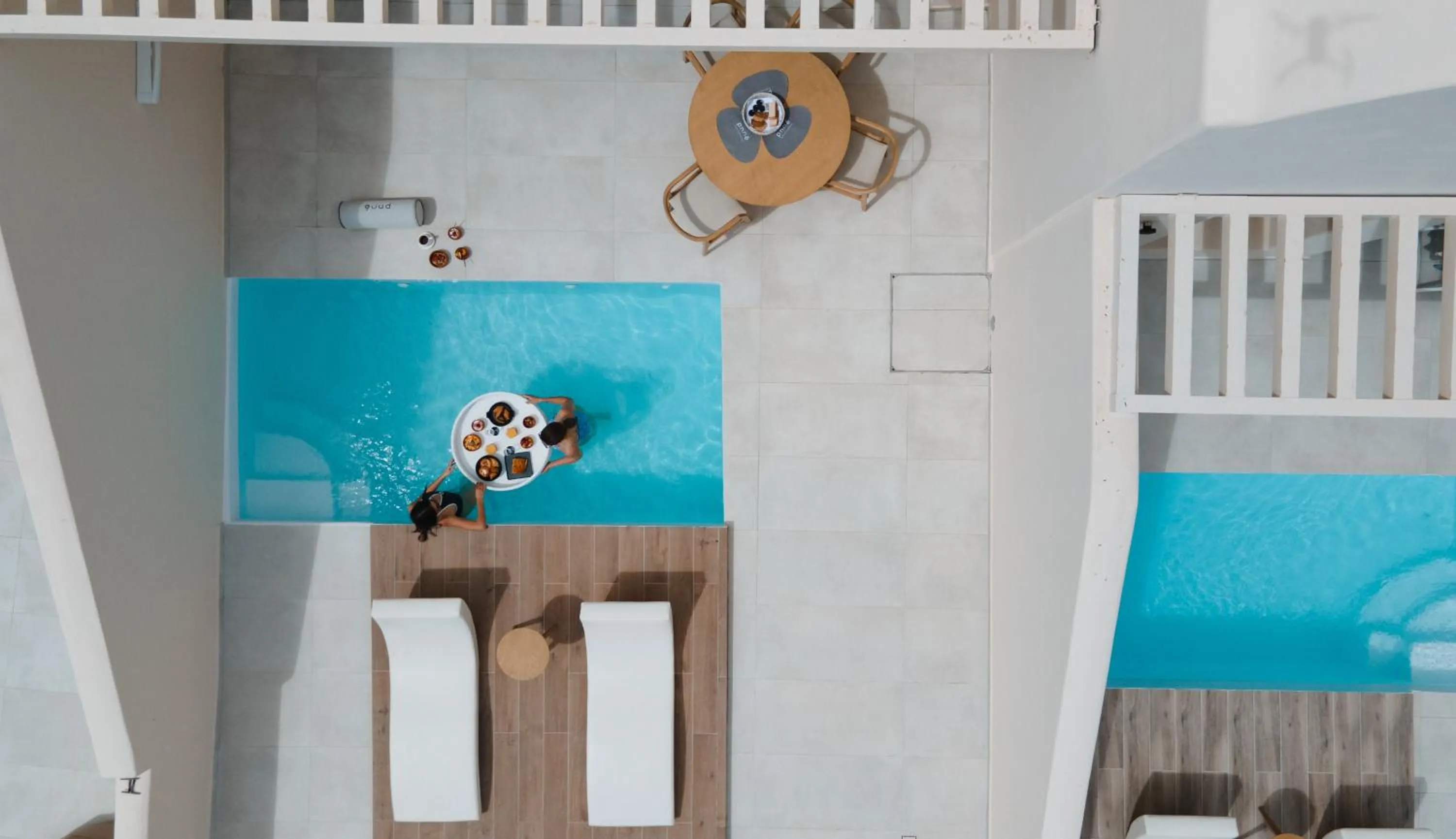 Balcony/Terrace in Pnoe Luxury Suites