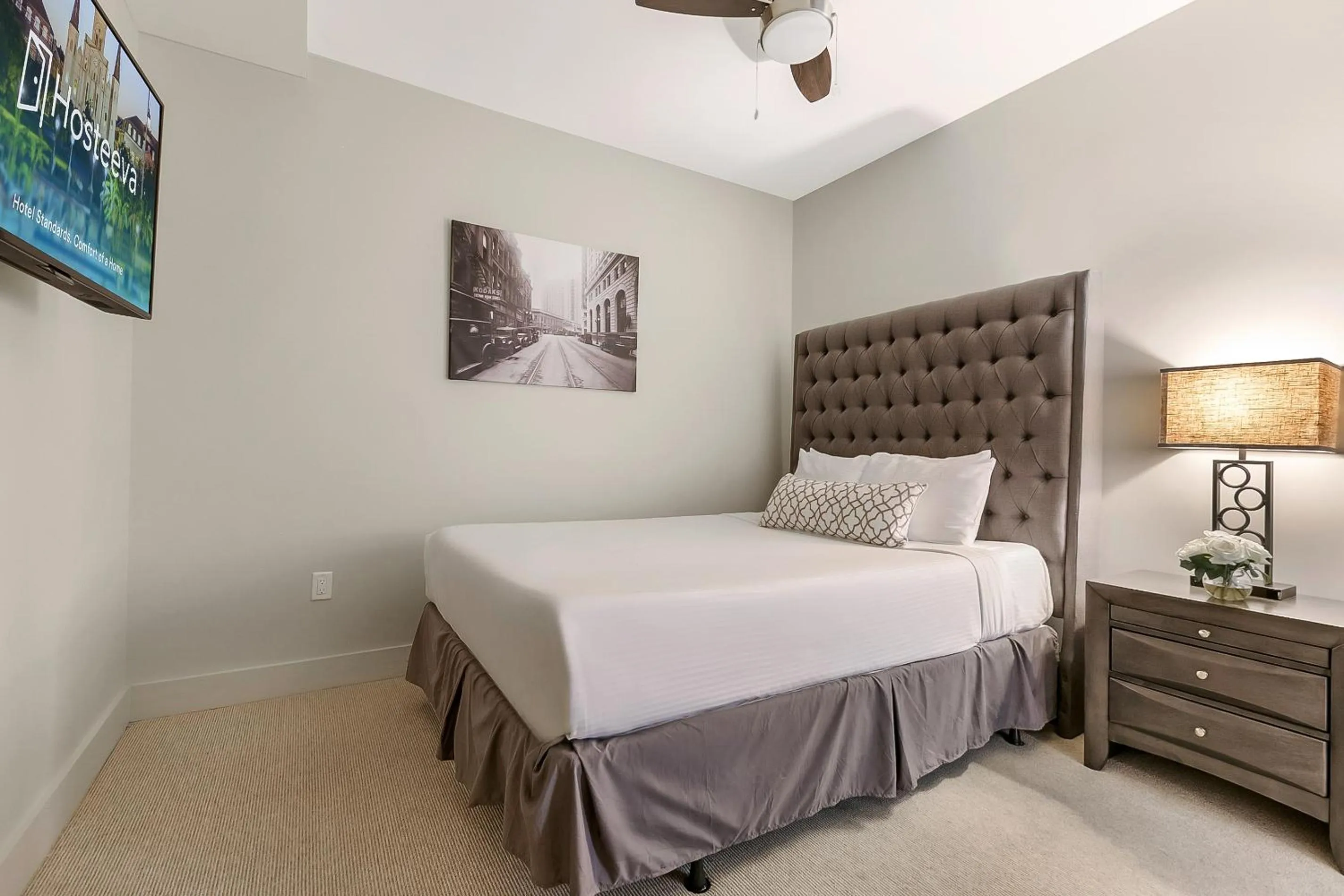 Bed in Stylish Condo with Game Room in New Orleans