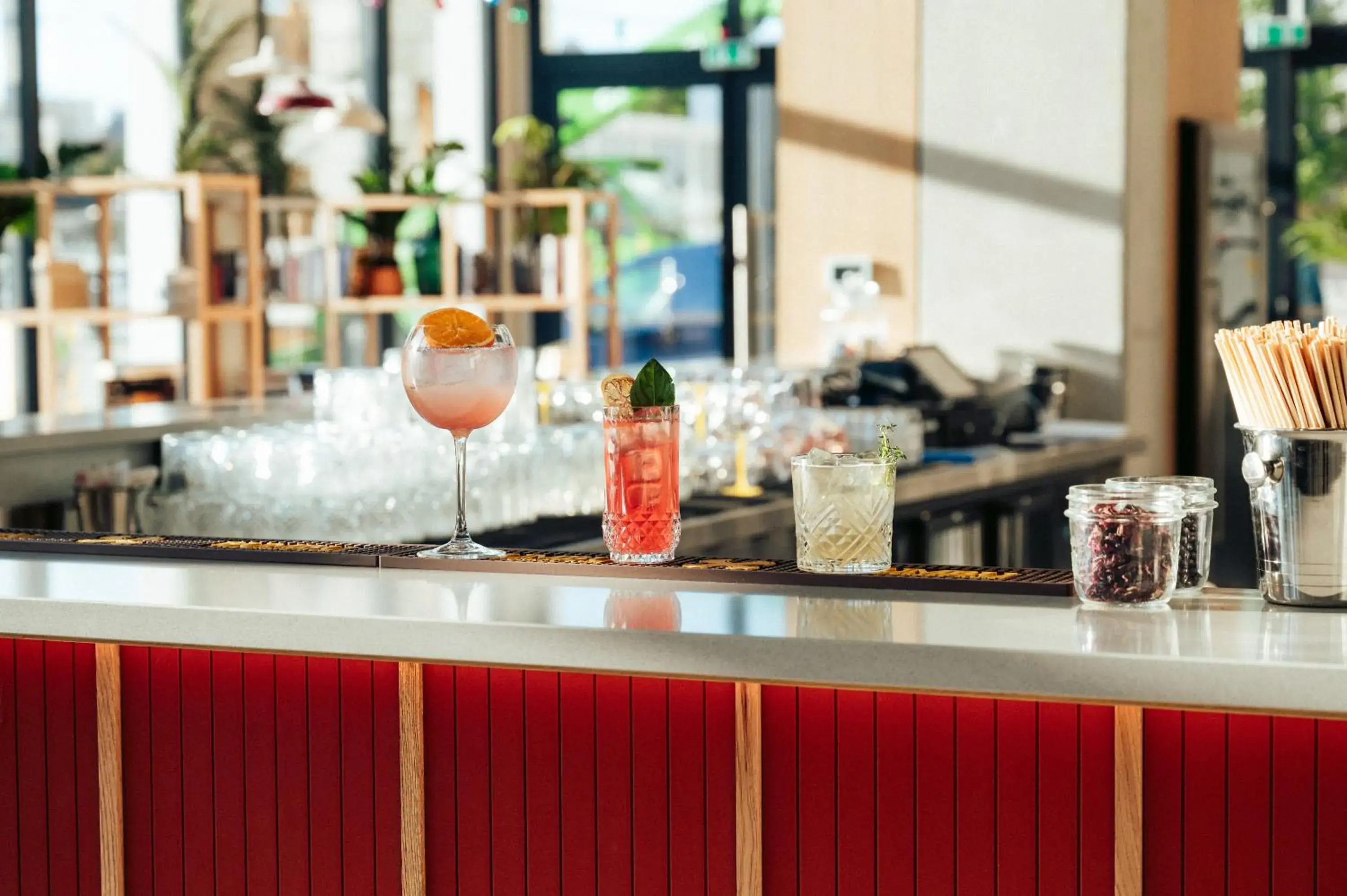 Lounge or bar in JOST Hotel Montpellier Centre St Roch Lounge or bar in JOST Hotel Montpellier Centre St Roch