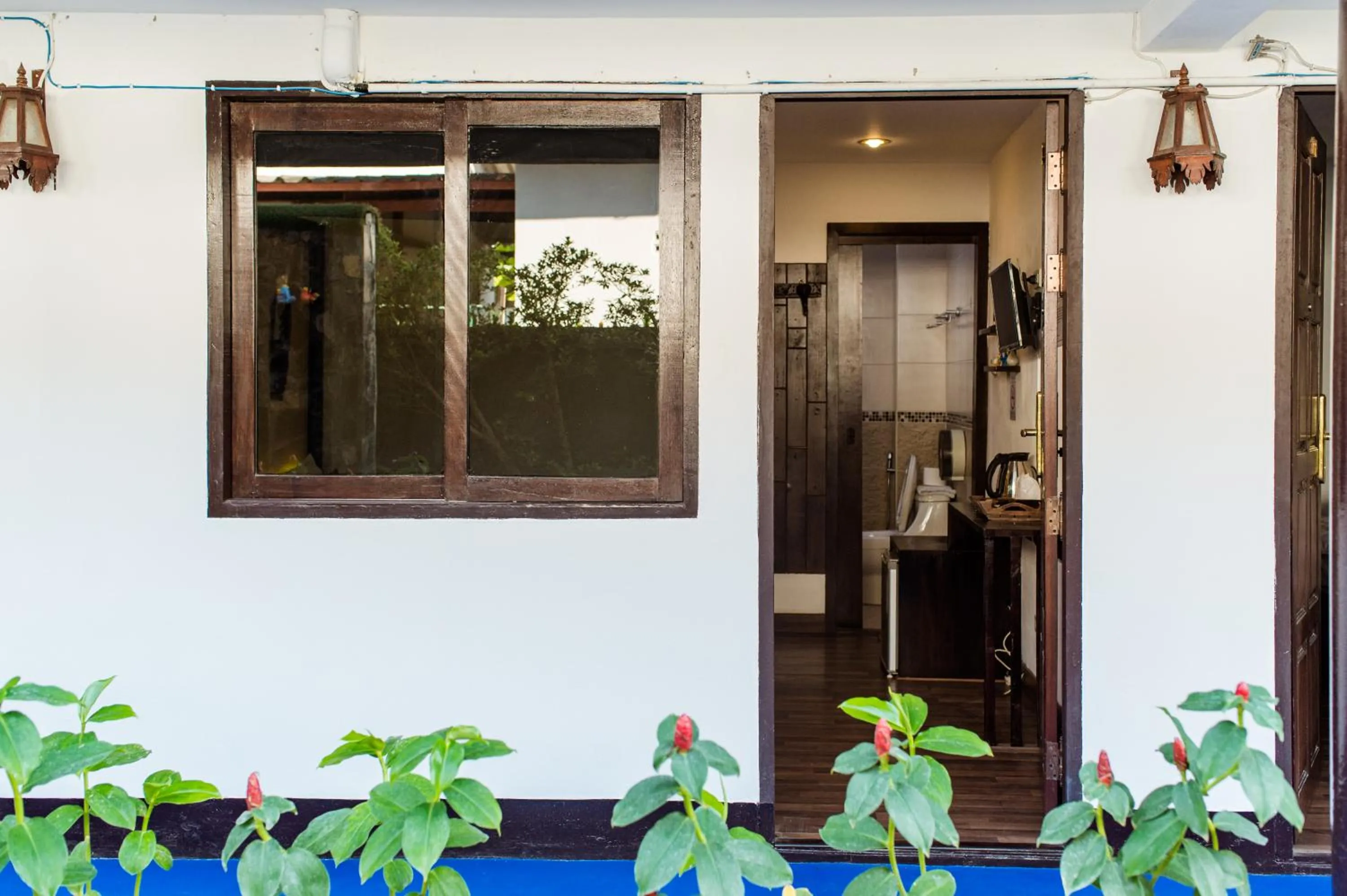 Property building in Pai Residence Hotel