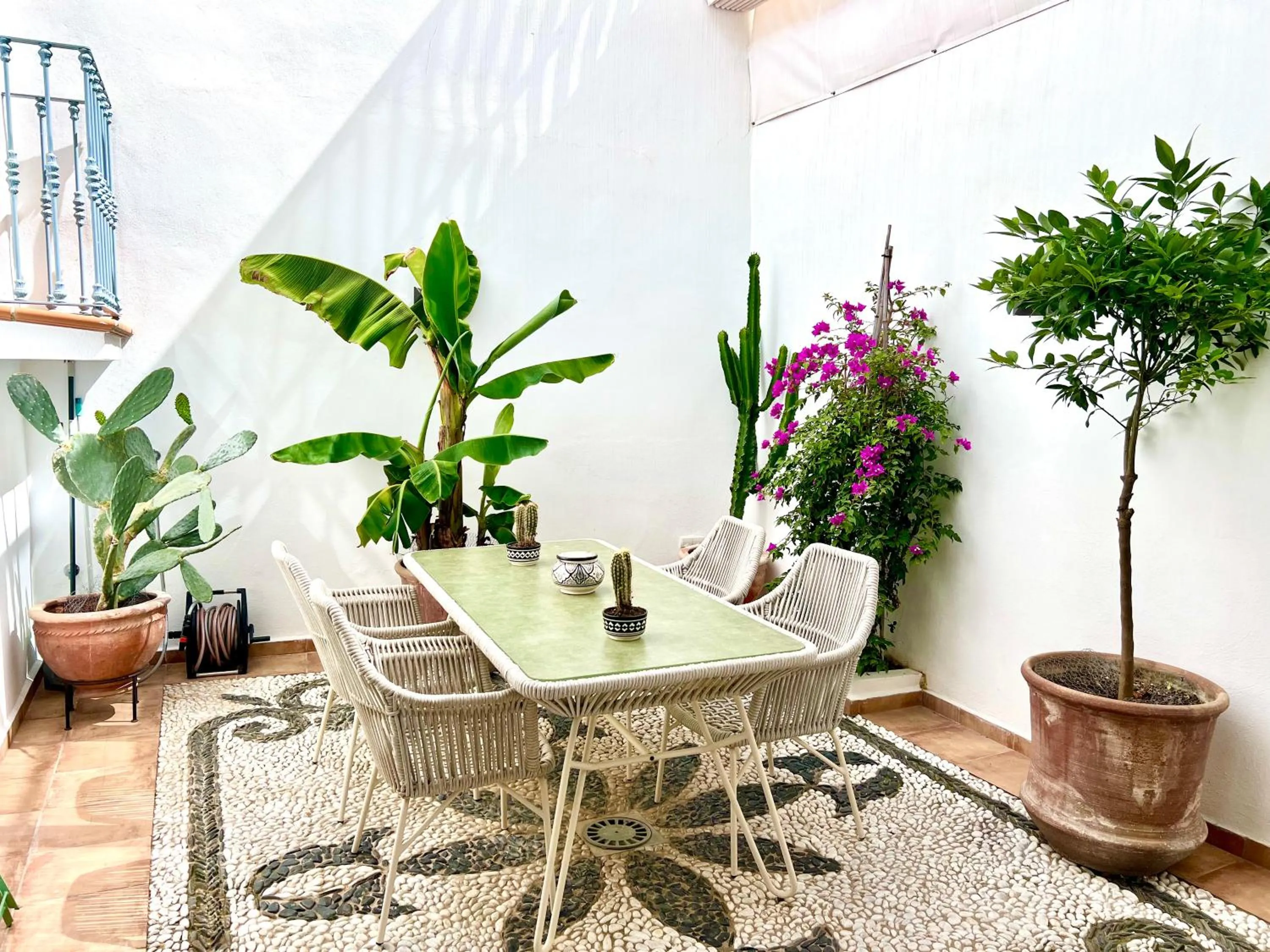 Balcony/Terrace in La Fonda Heritage Hotel Luxury, Relais & Châteaux