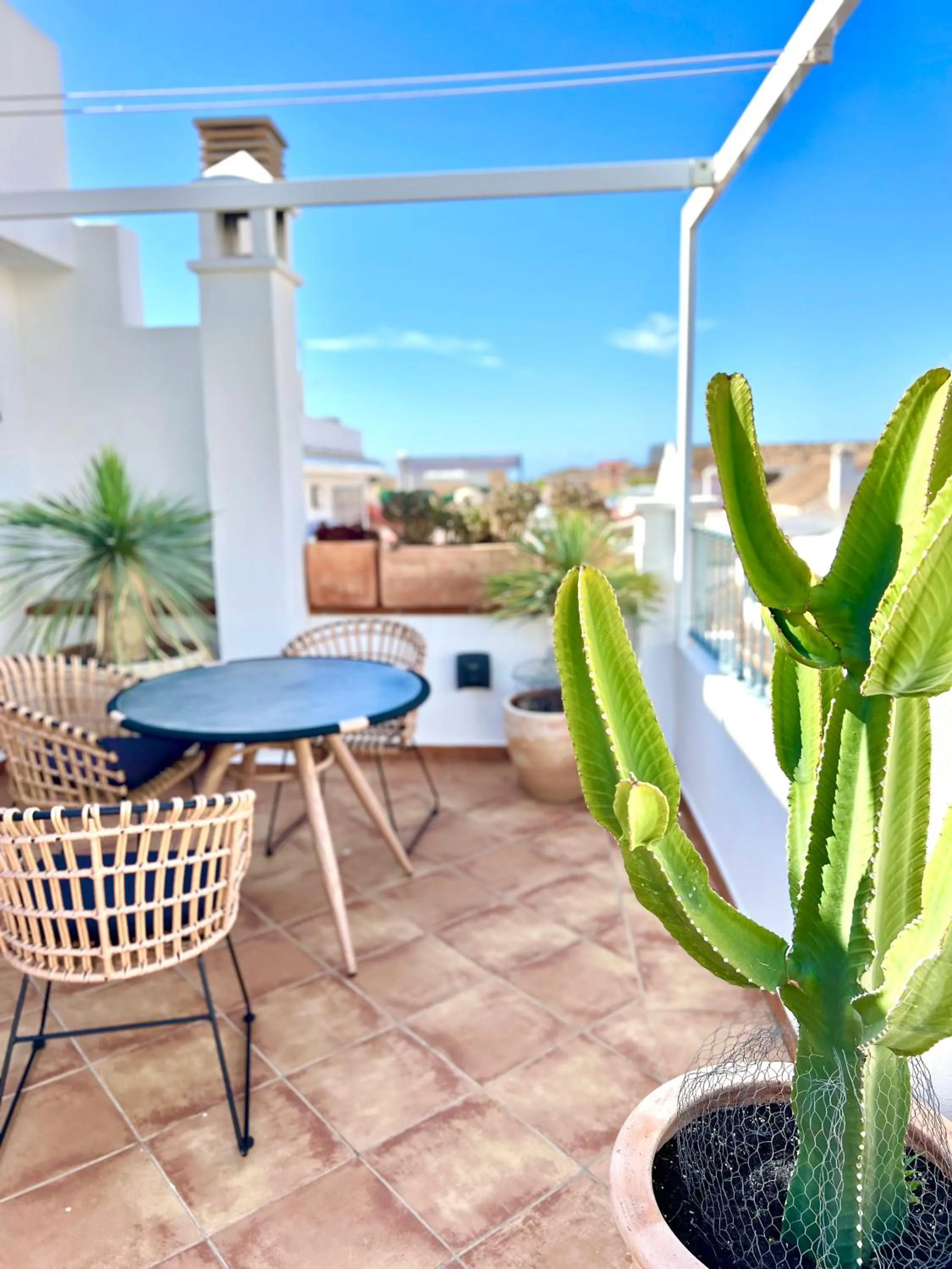 Patio in La Fonda Heritage Hotel Luxury, Relais & Châteaux