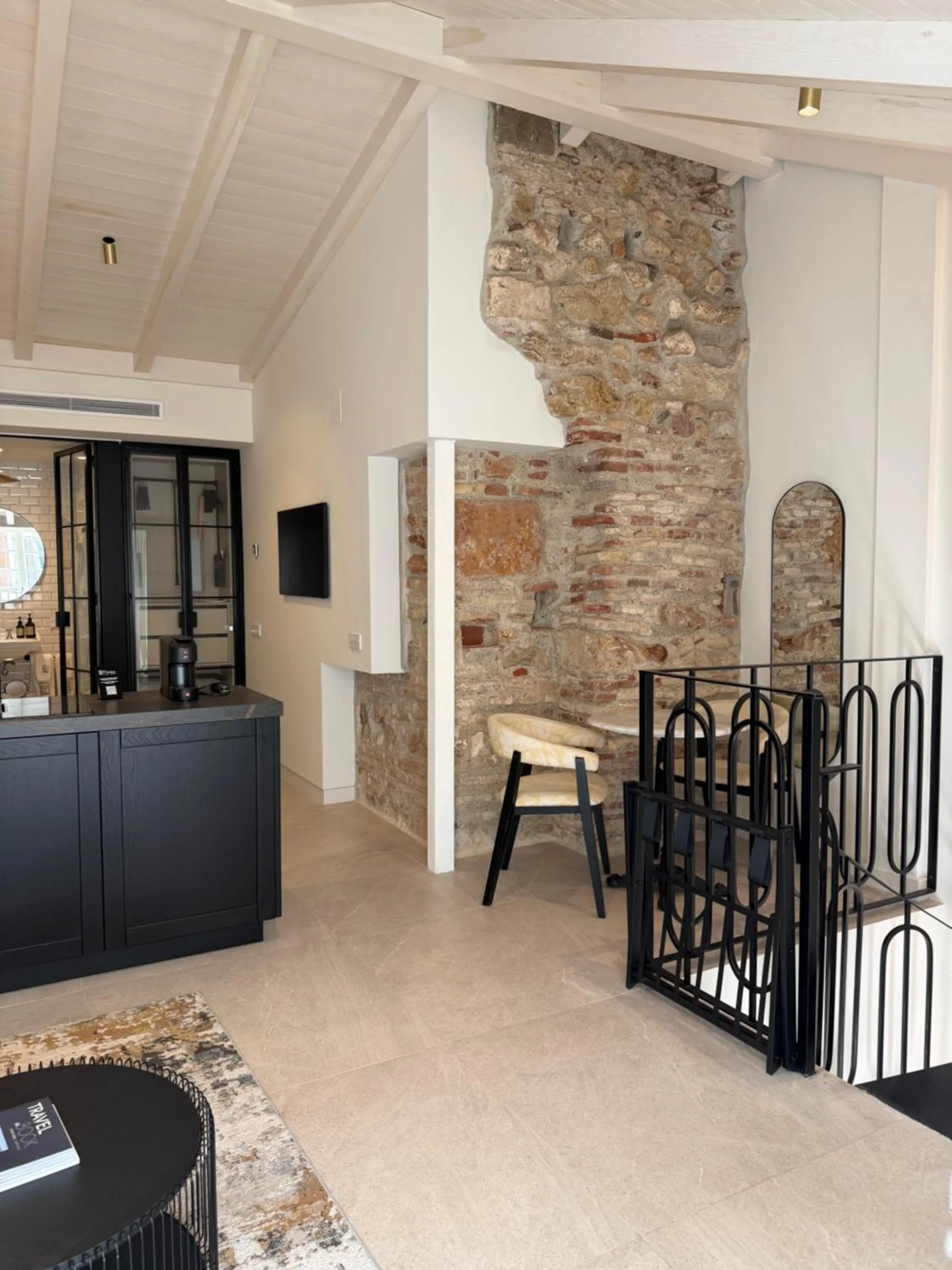 Living room in La Fonda Heritage Hotel Luxury, Relais & Châteaux