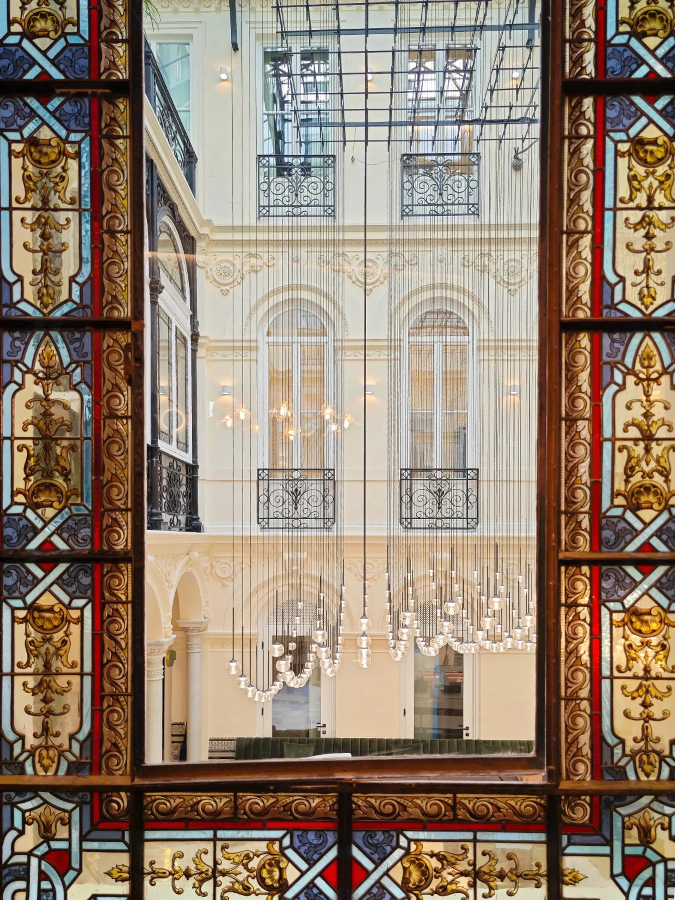 Decorative detail in Palacio Gran Vía, a Royal Hideaway Hotel