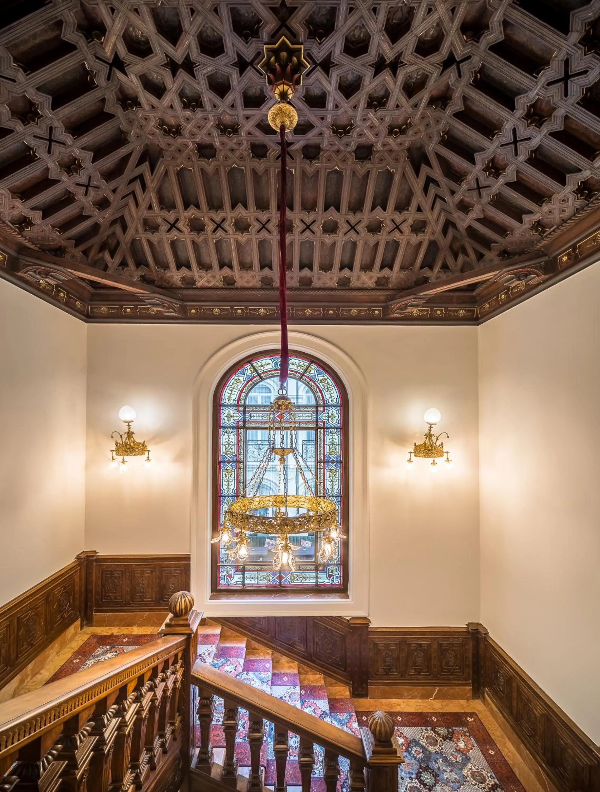 Decorative detail in Palacio Gran Vía, a Royal Hideaway Hotel