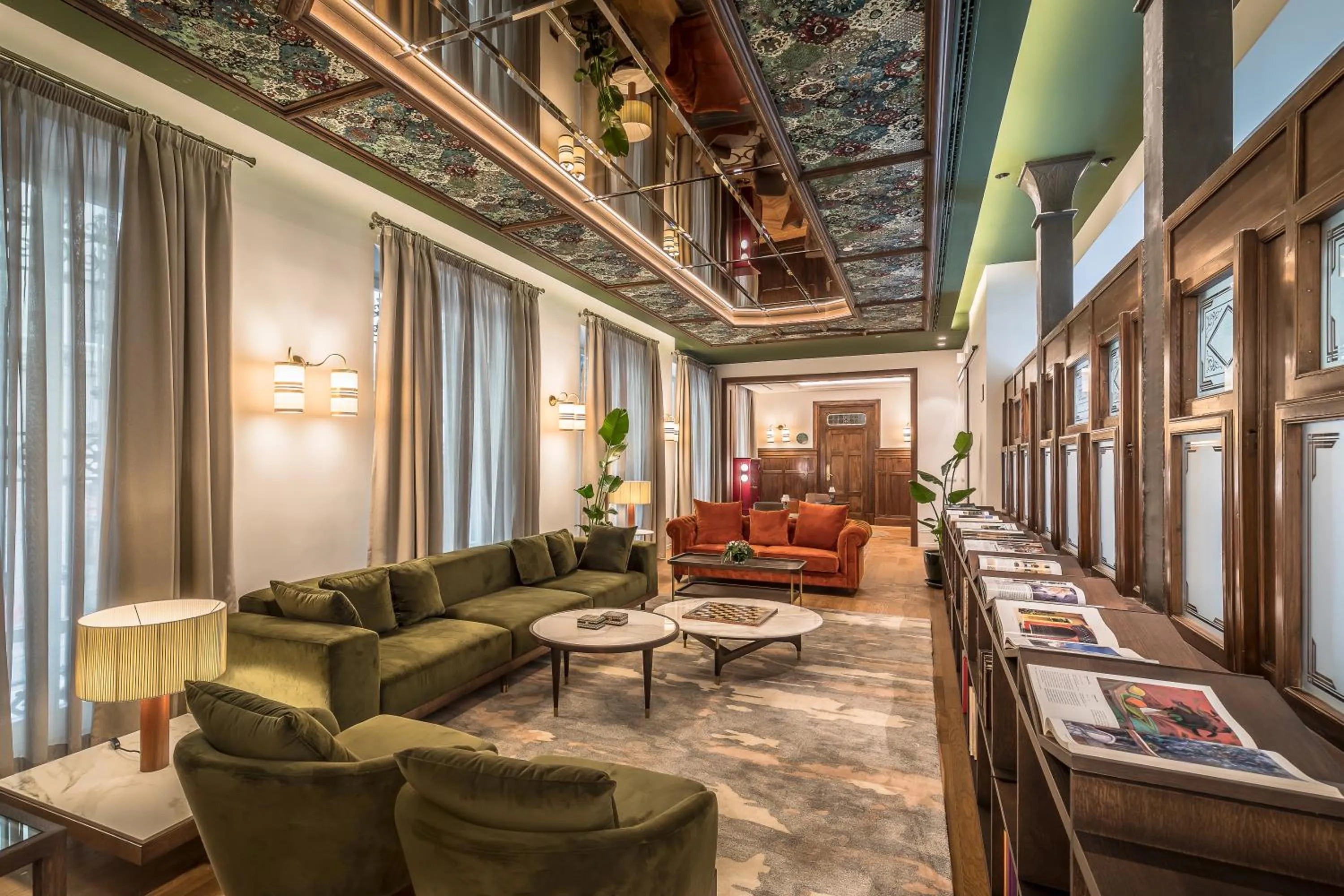 Library in Palacio Gran Vía, a Royal Hideaway Hotel