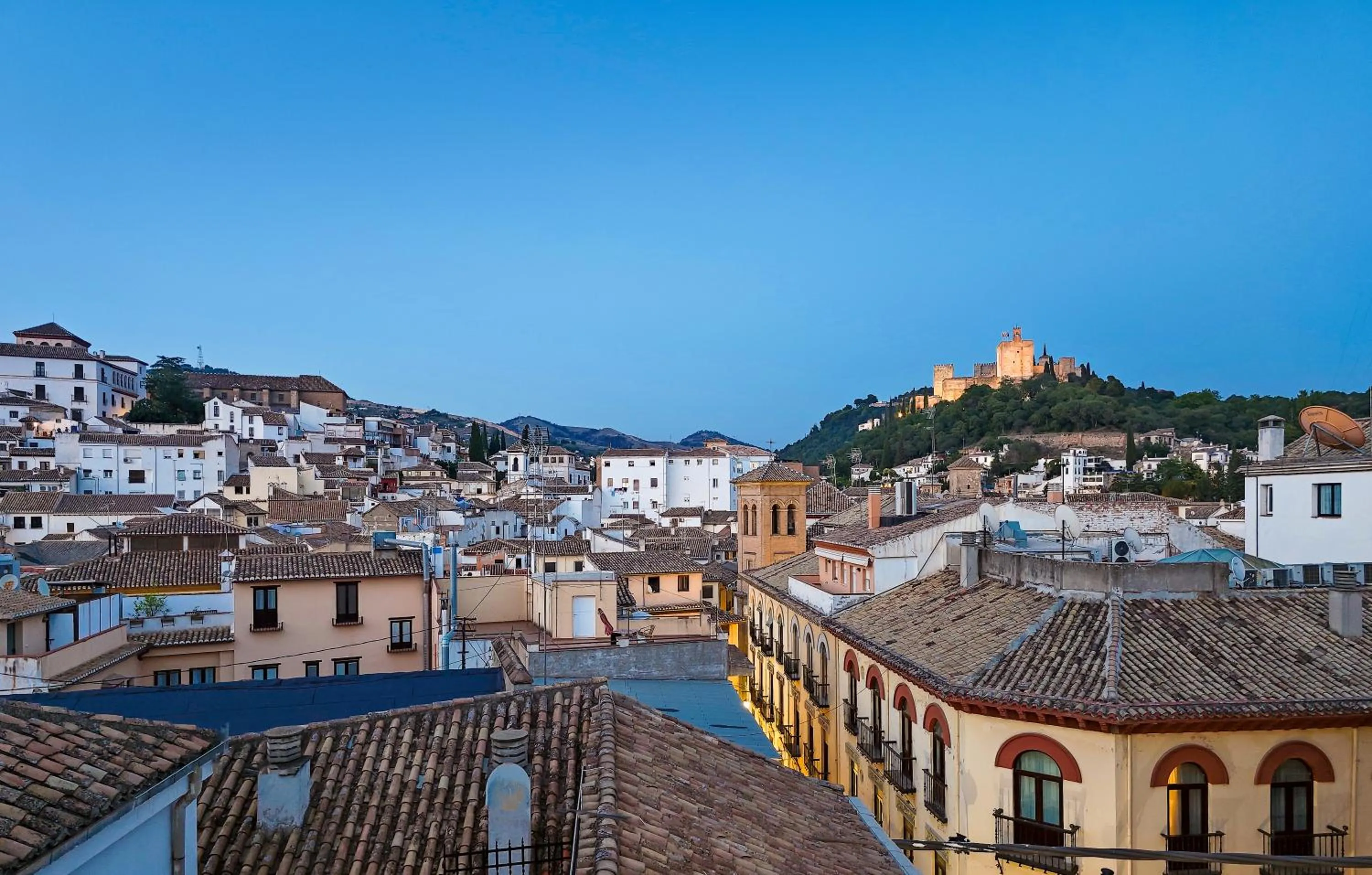 City view in Palacio Gran Vía, a Royal Hideaway Hotel