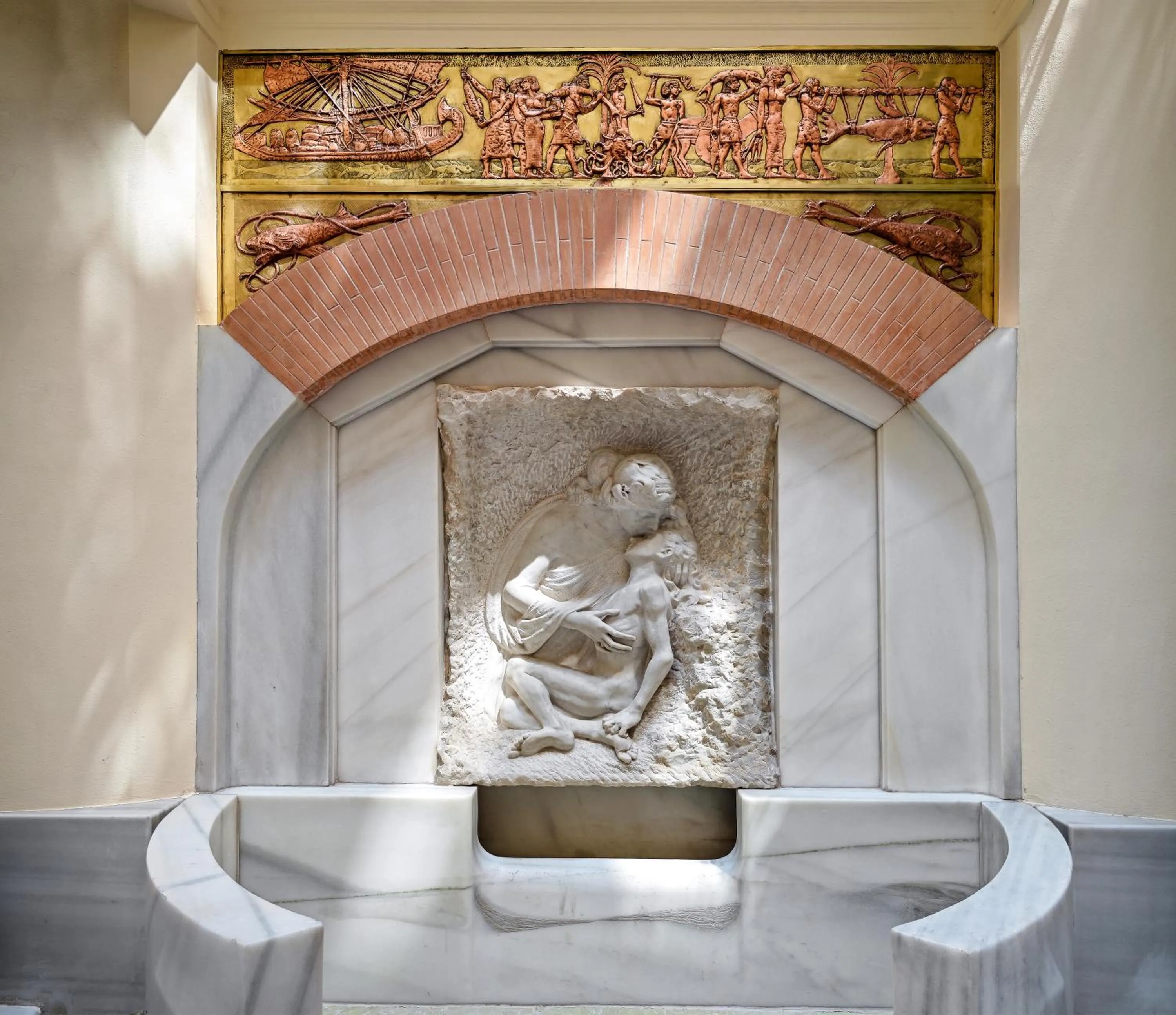 Patio in Palacio Gran Vía, a Royal Hideaway Hotel