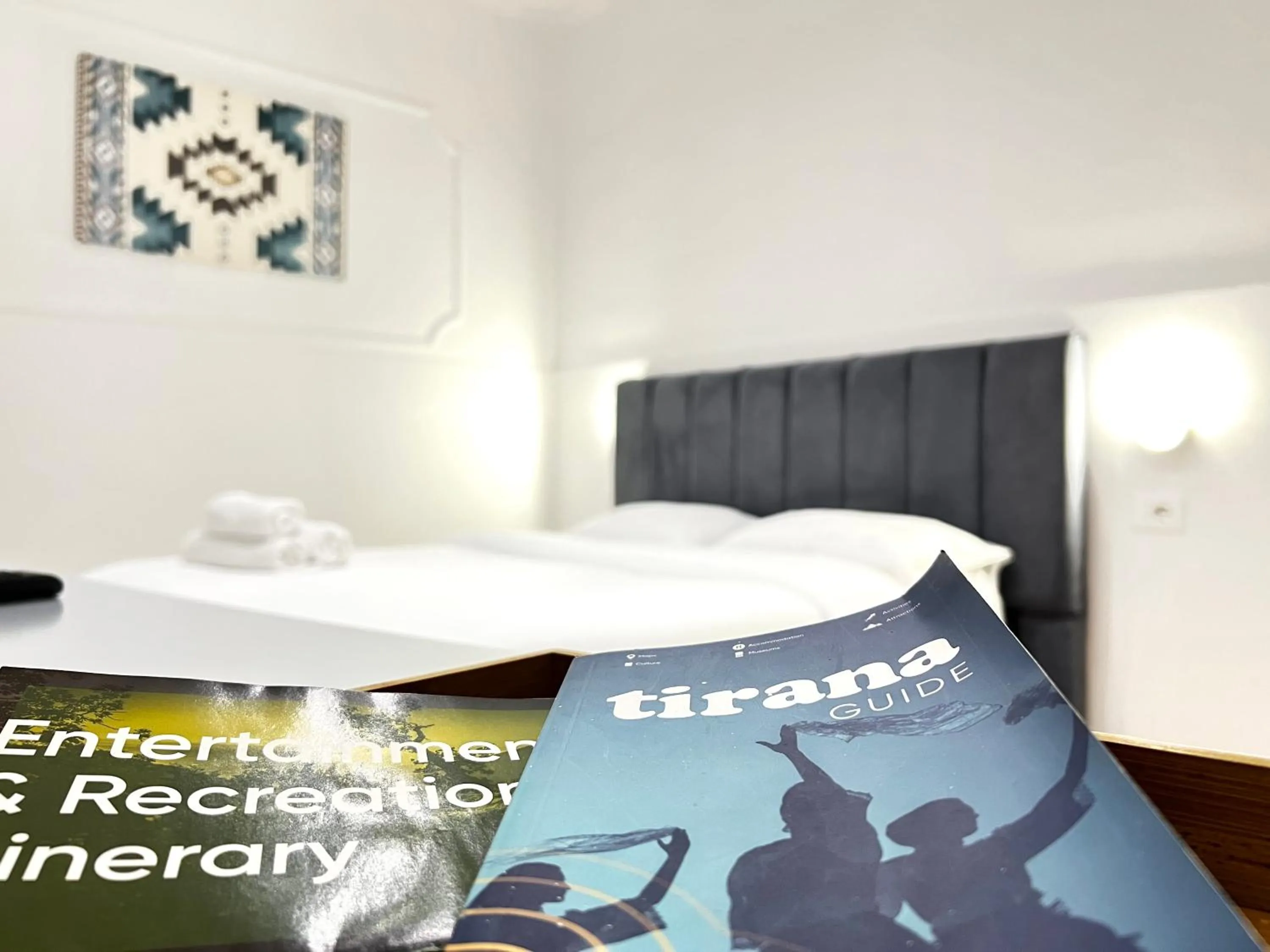 Bed in Tirana Square Hotel