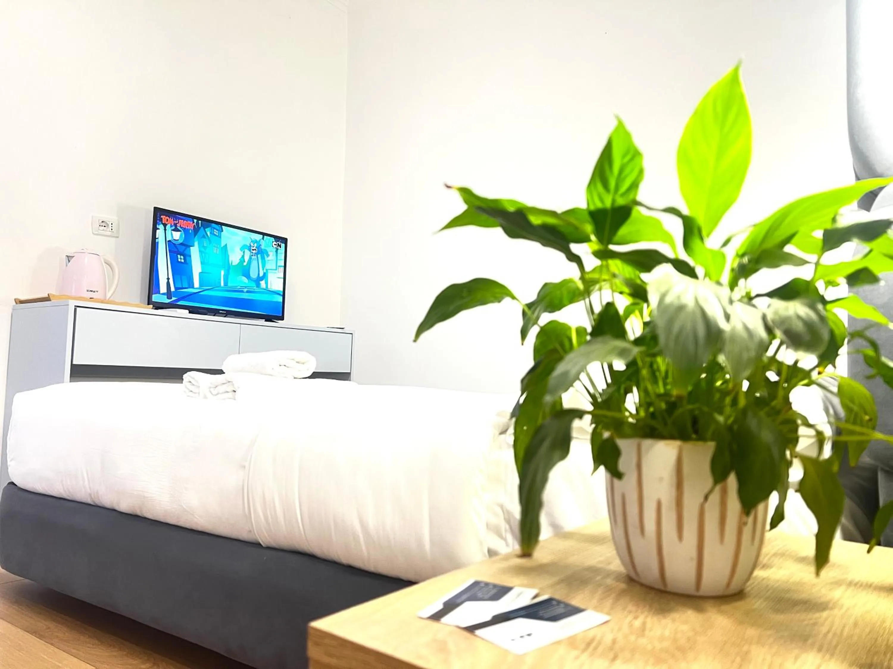 Bed in Tirana Square Hotel