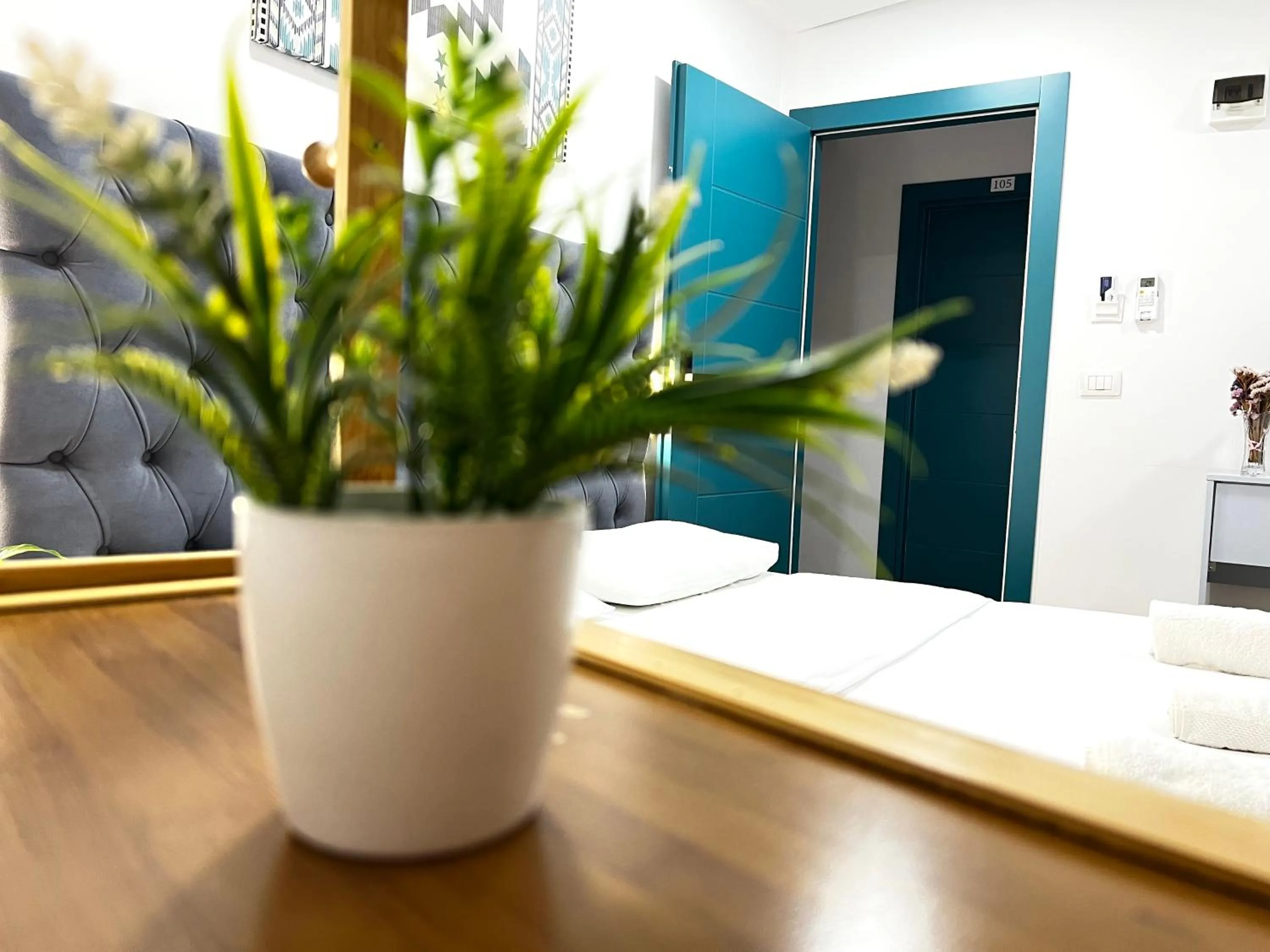 Bed in Tirana Square Hotel