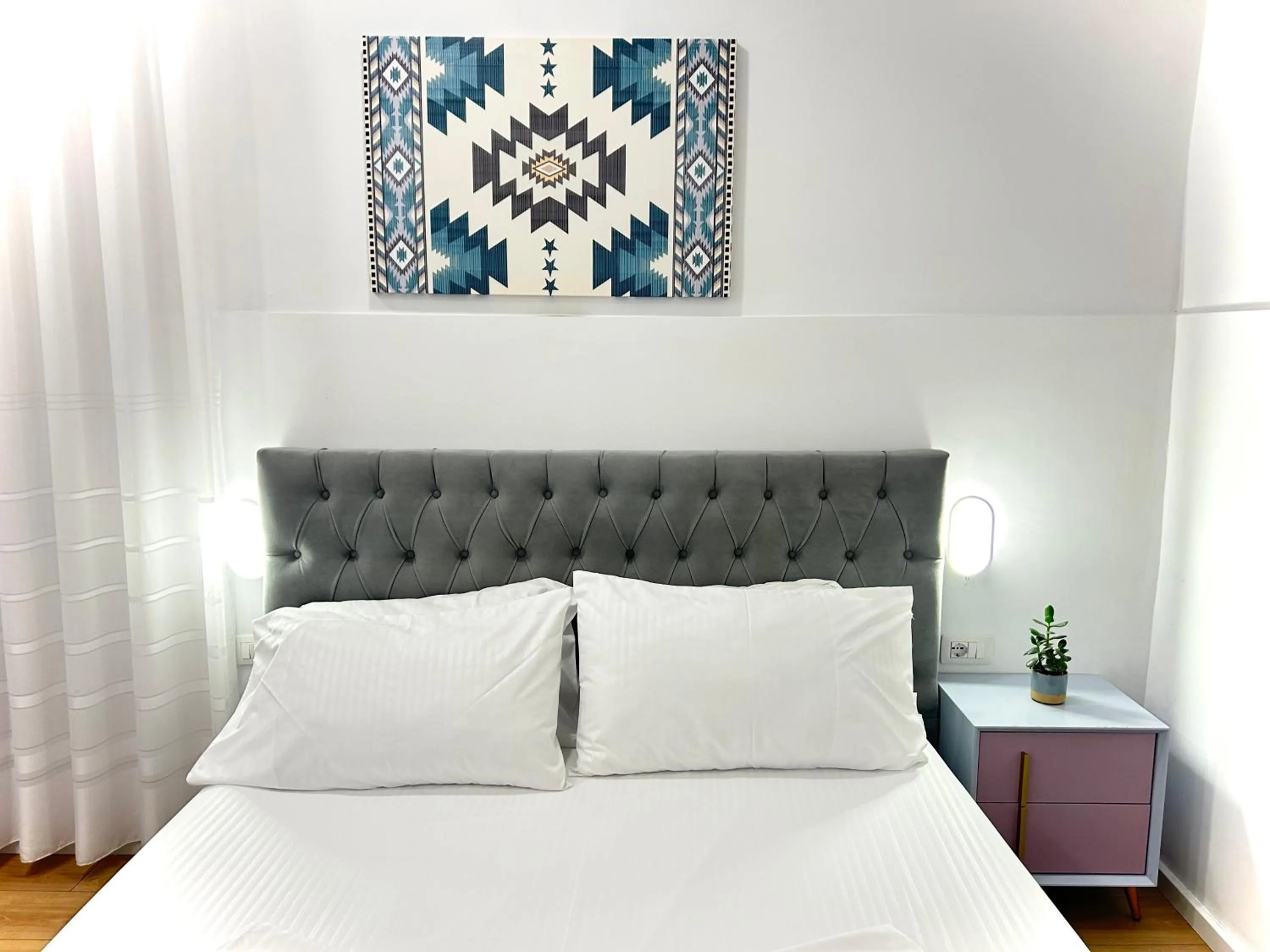 Bed in Tirana Square Hotel